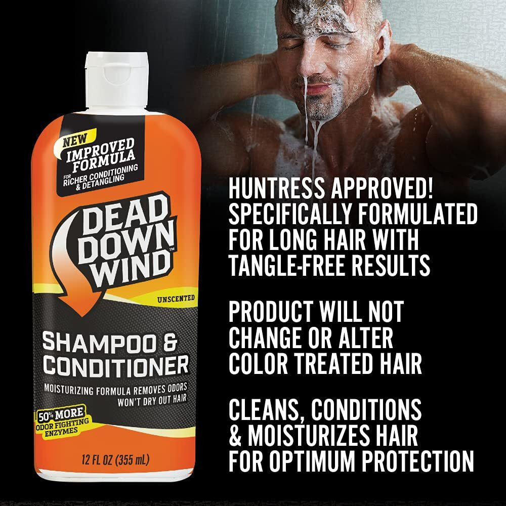 Dead Down Wind Shampoo & Conditioner  Unscented 12 Oz