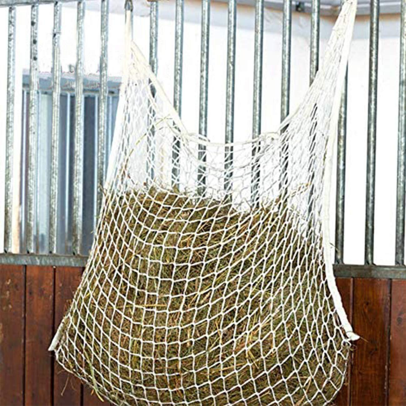 Orgrimmar Slow Feed Hay Net Bag With Small Opening For Horse Full Day Feeding(63  X 40 )