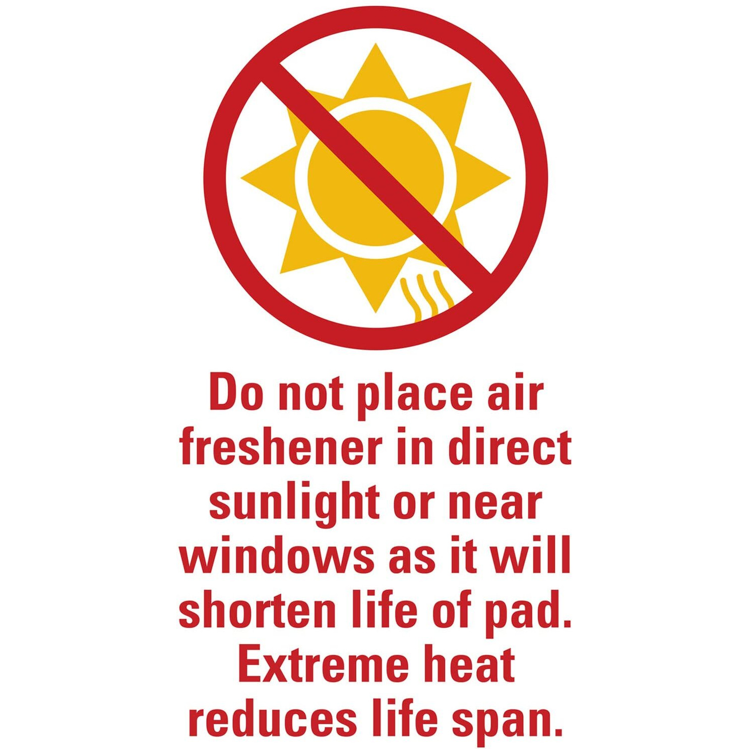 Individually Wrapped - Professional Car Air Freshener Pads - Remove Smells & Add Ambience (15 Per Pack) (Lemon Squeeze)