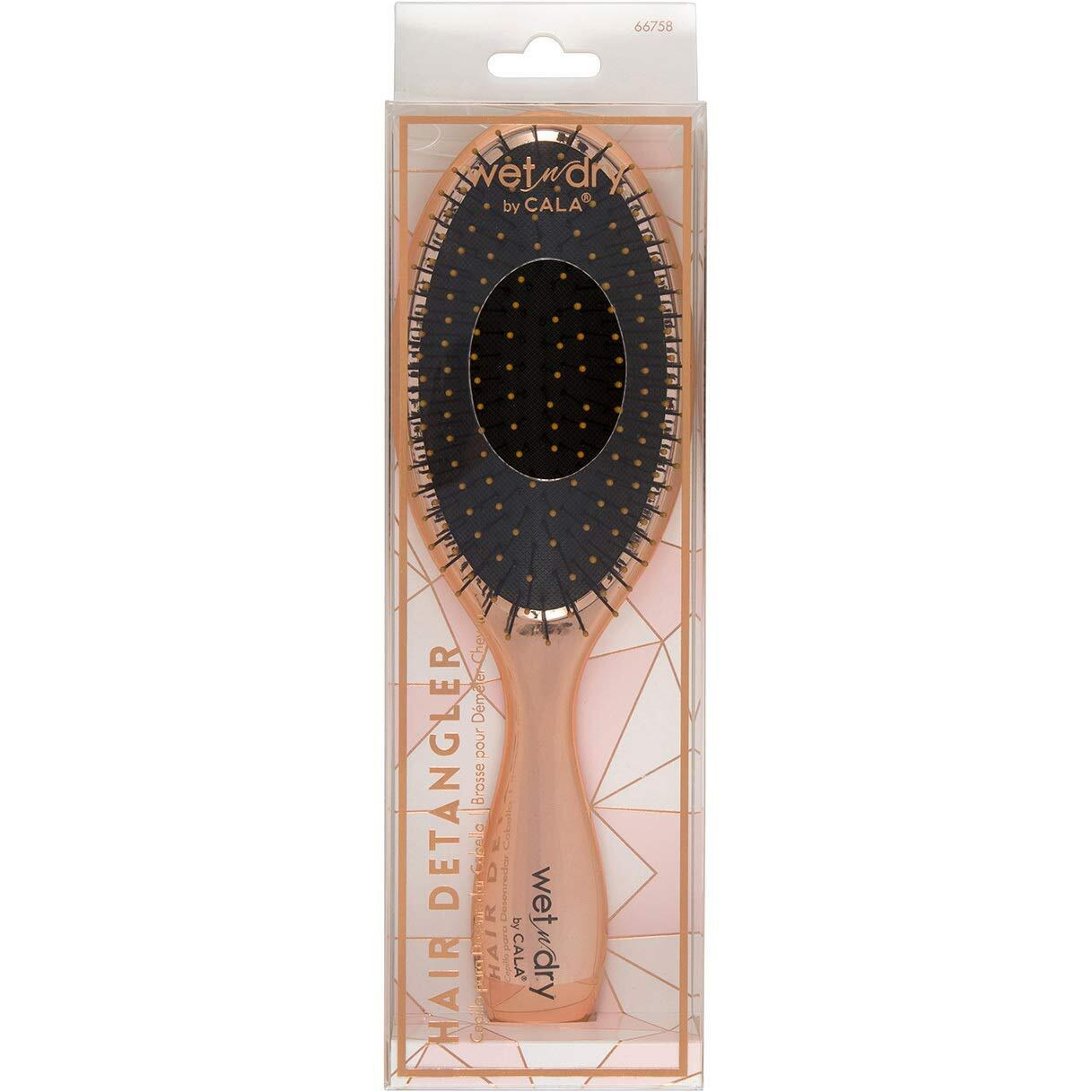 Cala Wet-N-Dry Metallic Rose Gold Hair Brush