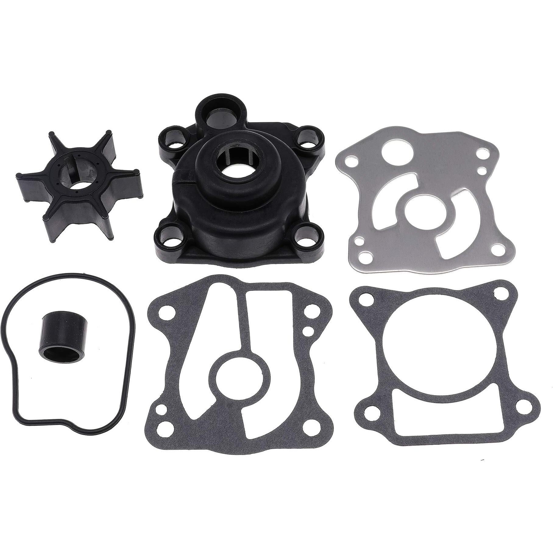 Fudoray 06193-Zv5-020 Water Pump Impeller Kit With Housing For Honda Bf35A Bf40A Bf40D Bf45A Bf50A Bf50D 40 50 Hp 4-Stroke Outboards Motors Replace 06193-Zv5-010