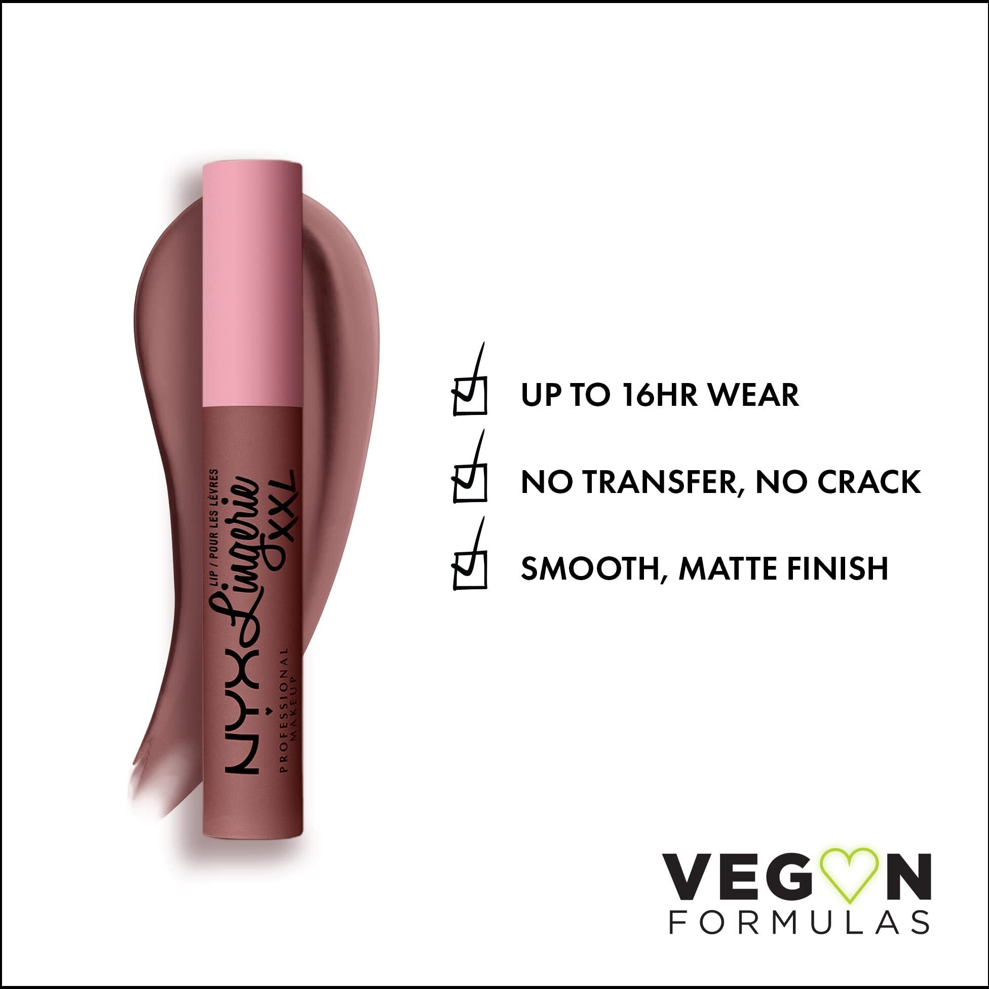 Nyx Professional Makeup Lip Lingerie Xxl Matte Liquid Lipstick - Unhooked (Grey Toned Beige)