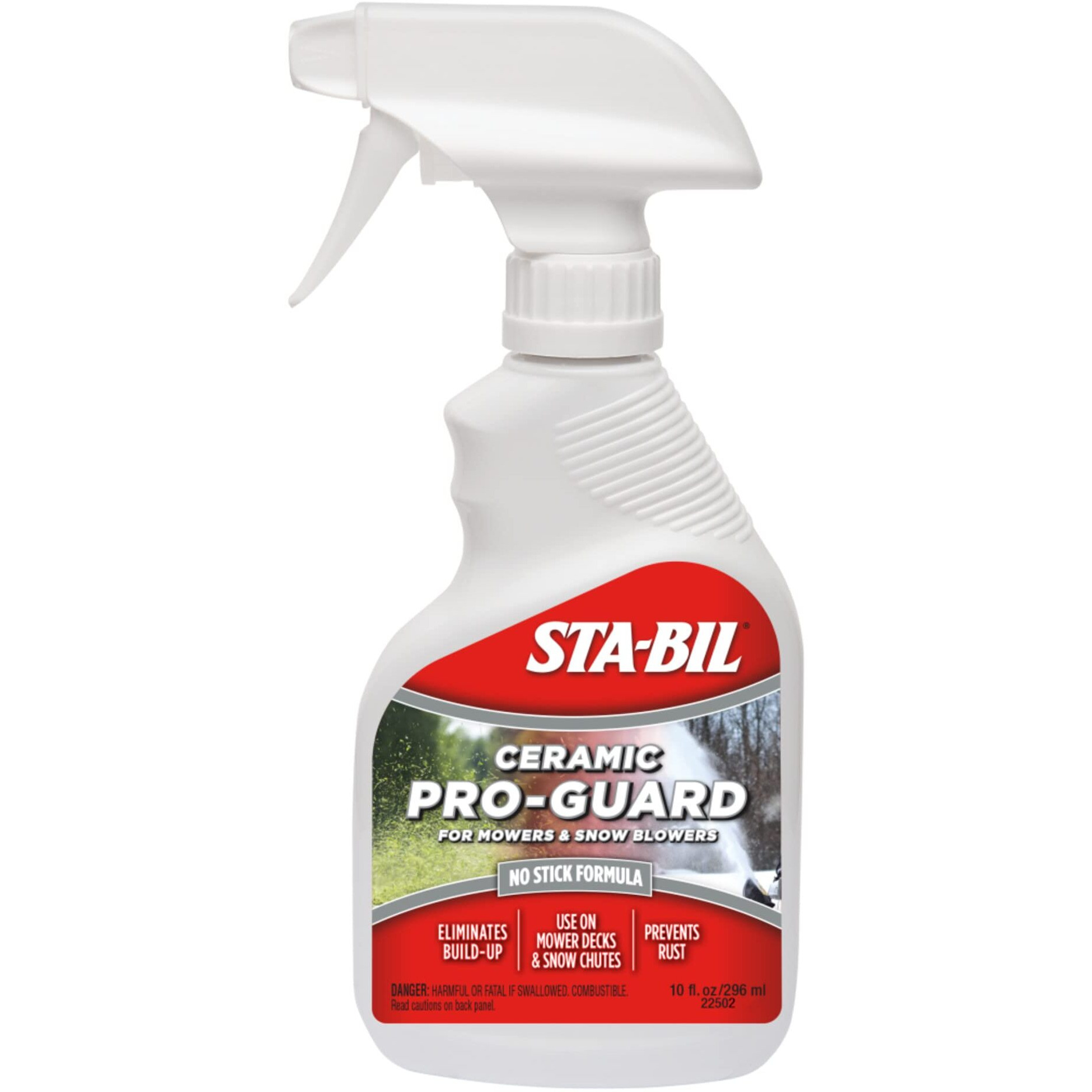 Sta-Bil Ceramic Pro Guard - Ceramic Protection For Lawn Mowers And Snowblowers - Non-Stick Formula - 10Oz Packaging May Vary