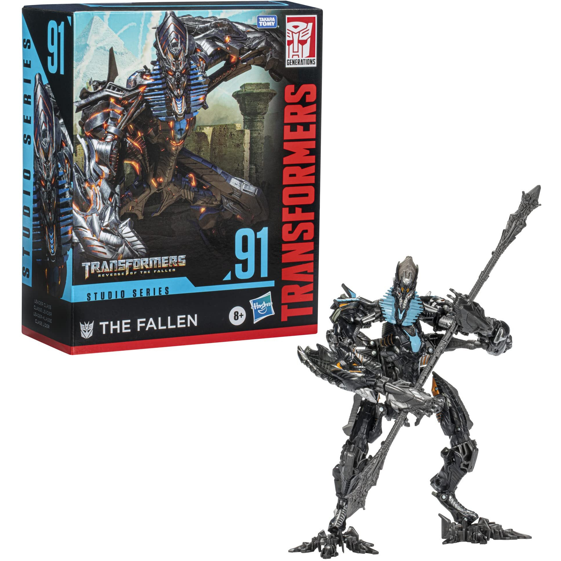 Transformers Studio Series 91 Leader Class Revenge Of The Fallen The Fallen Action Figure  Ages 8 And Up  8.5-Inch