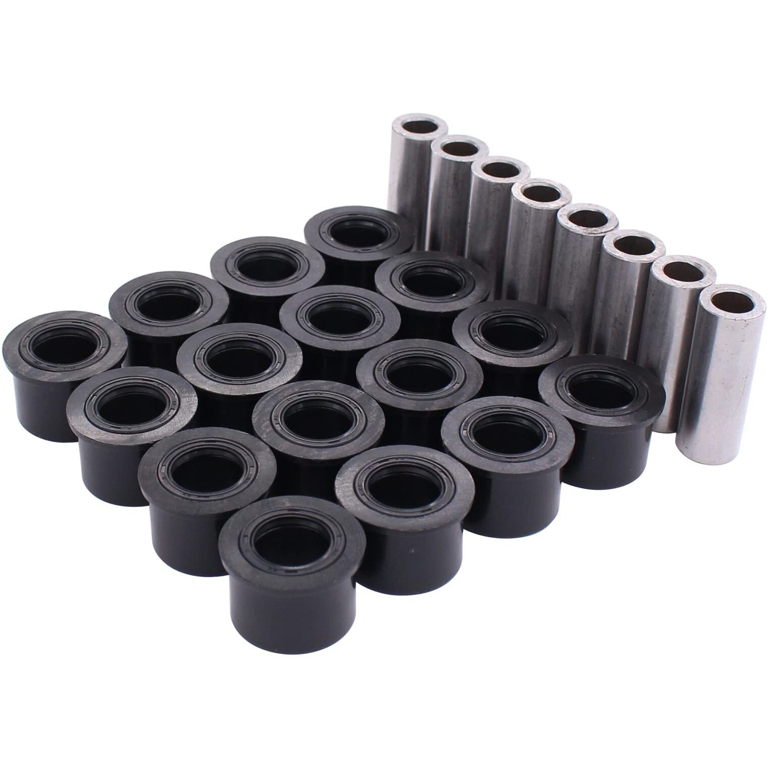 Applianpar Front Upper And Lower Left Right A Arm Bushing Kit For Honda Recon 250 Fourtrax 300 Rancher 350 Foreman 400 450 Rancher 420 1993-2017