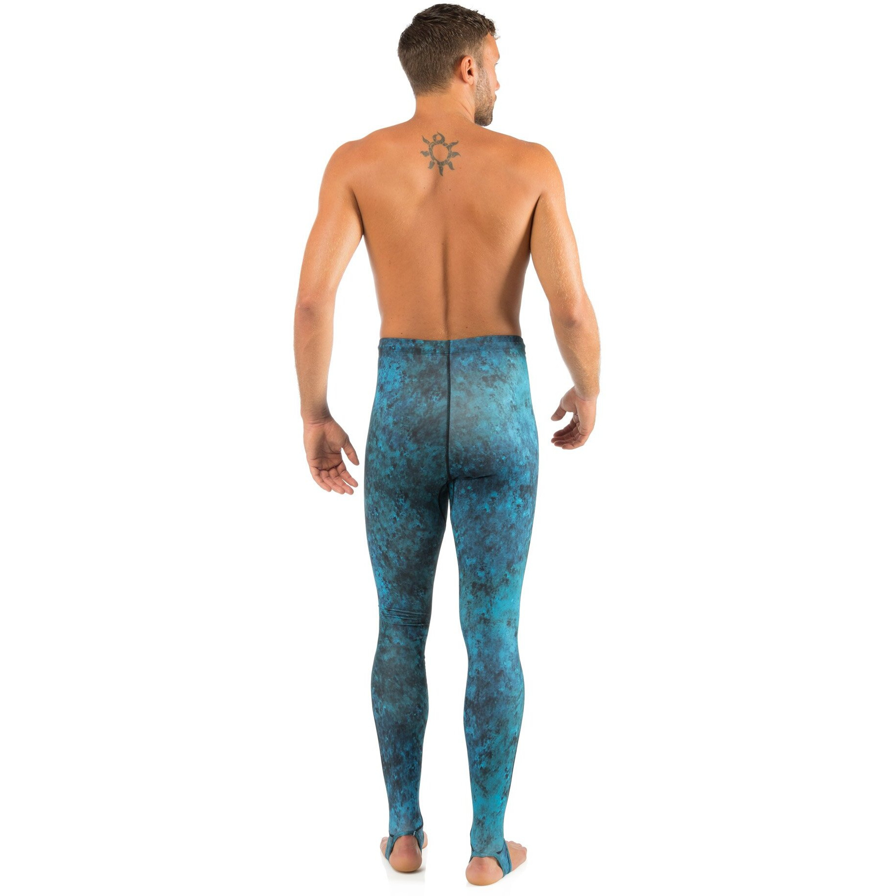 Cressi Hunter Rash Guard Pants  Camo Blue  Xl