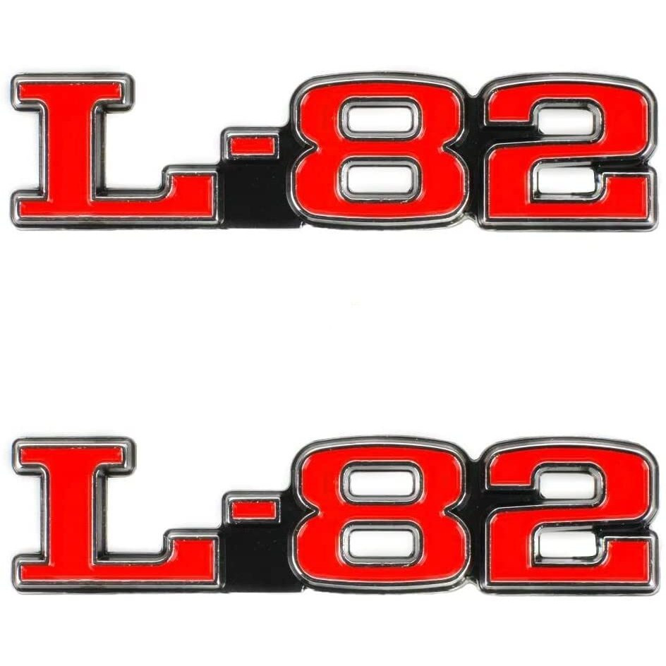 C3 Corvette 75-79 L-82 Hood Emblems Official Gm Restoration Emblem Both Sides Fits 75-79 Corvettes