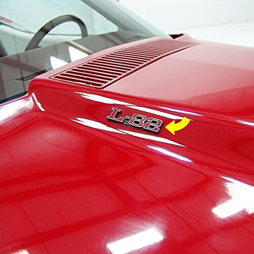 C3 Corvette 75-79 L-82 Hood Emblems Official Gm Restoration Emblem Both Sides Fits 75-79 Corvettes
