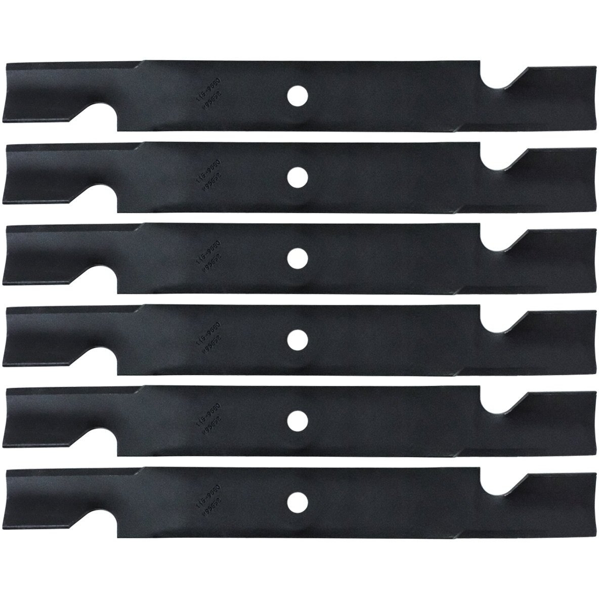 Toro 6Pk Genuine Oem 54"" Titan Zx5400 Lawn Mower Blade 115-9650-03 Zero Turn Ztr