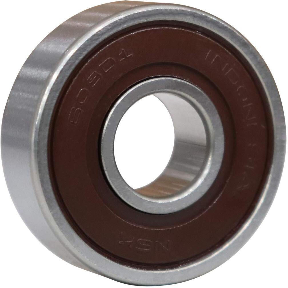 Nsk 608-2Rs 608Dd 10Pcs Precision Bearings 8X22X7Mm  Rotating Quiet High Speed And Durable & Double Rubber Seal And Pre-Lubricated  Deep Groove Ball Bearings.
