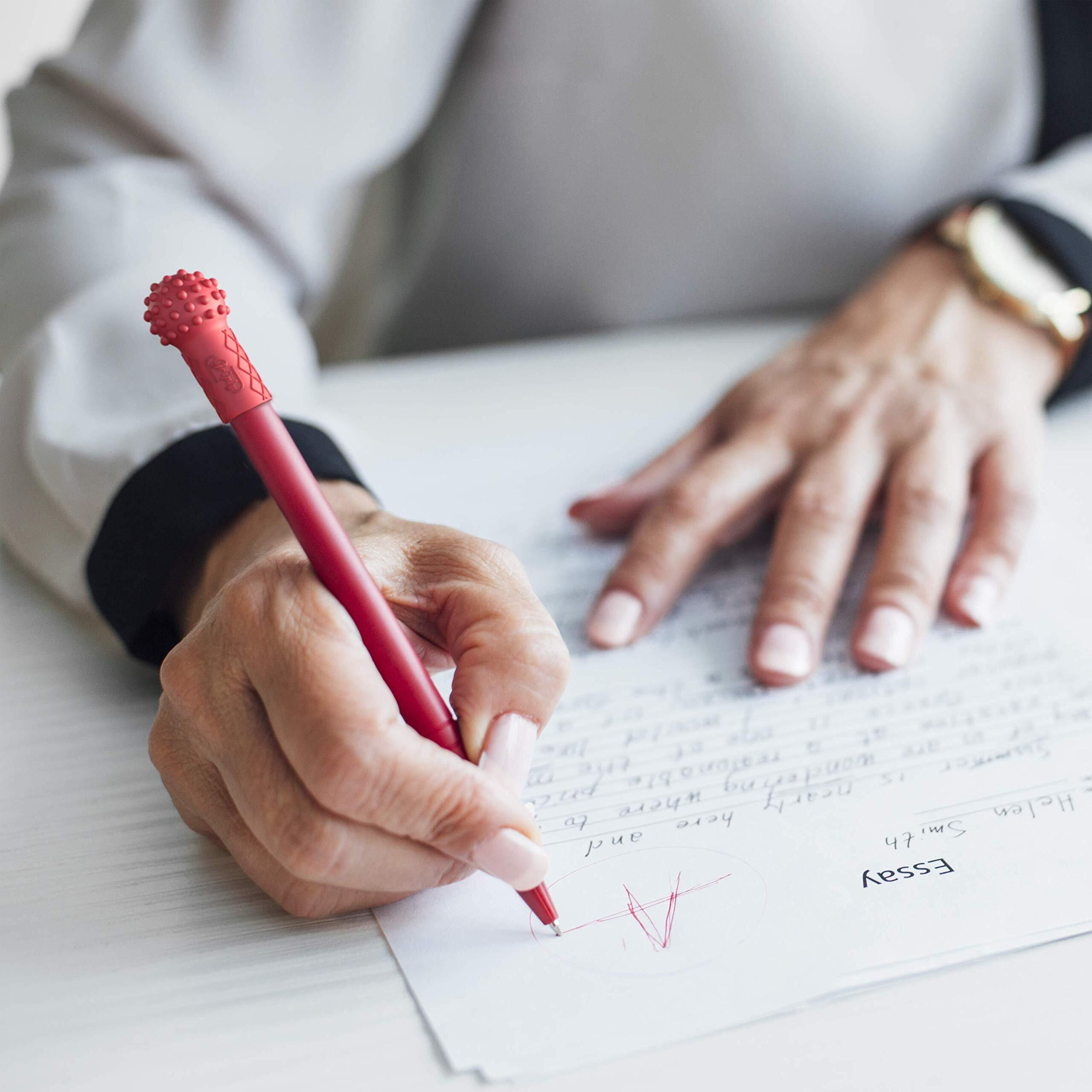 Griply (5 Pieces) Rubber Page Flipper | Rubber Fingers Tips Replacement | Pencil Topper | Rubber Eraser