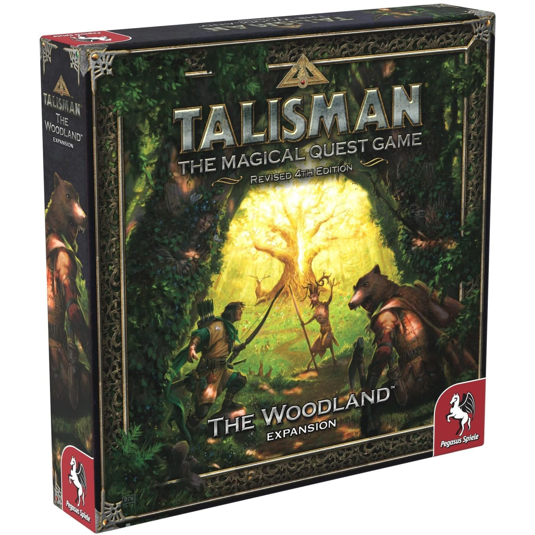 Pegasus Spiele Talisman The Woodland Board Game Green