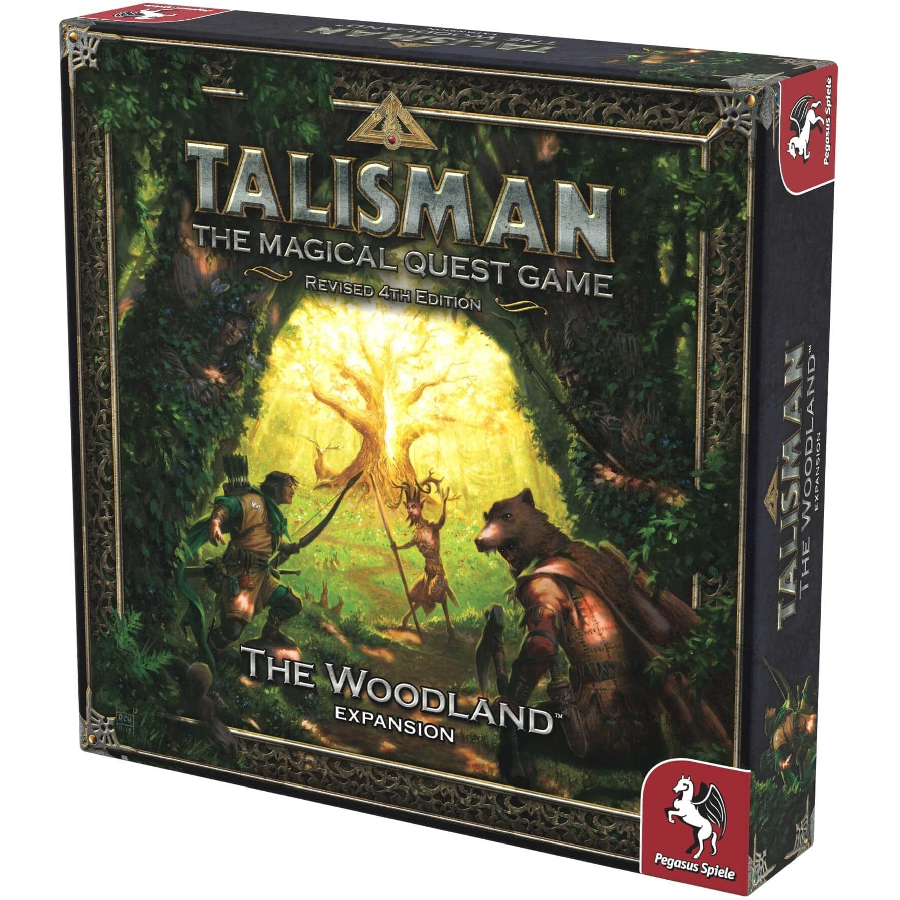 Pegasus Spiele Talisman The Woodland Board Game Green