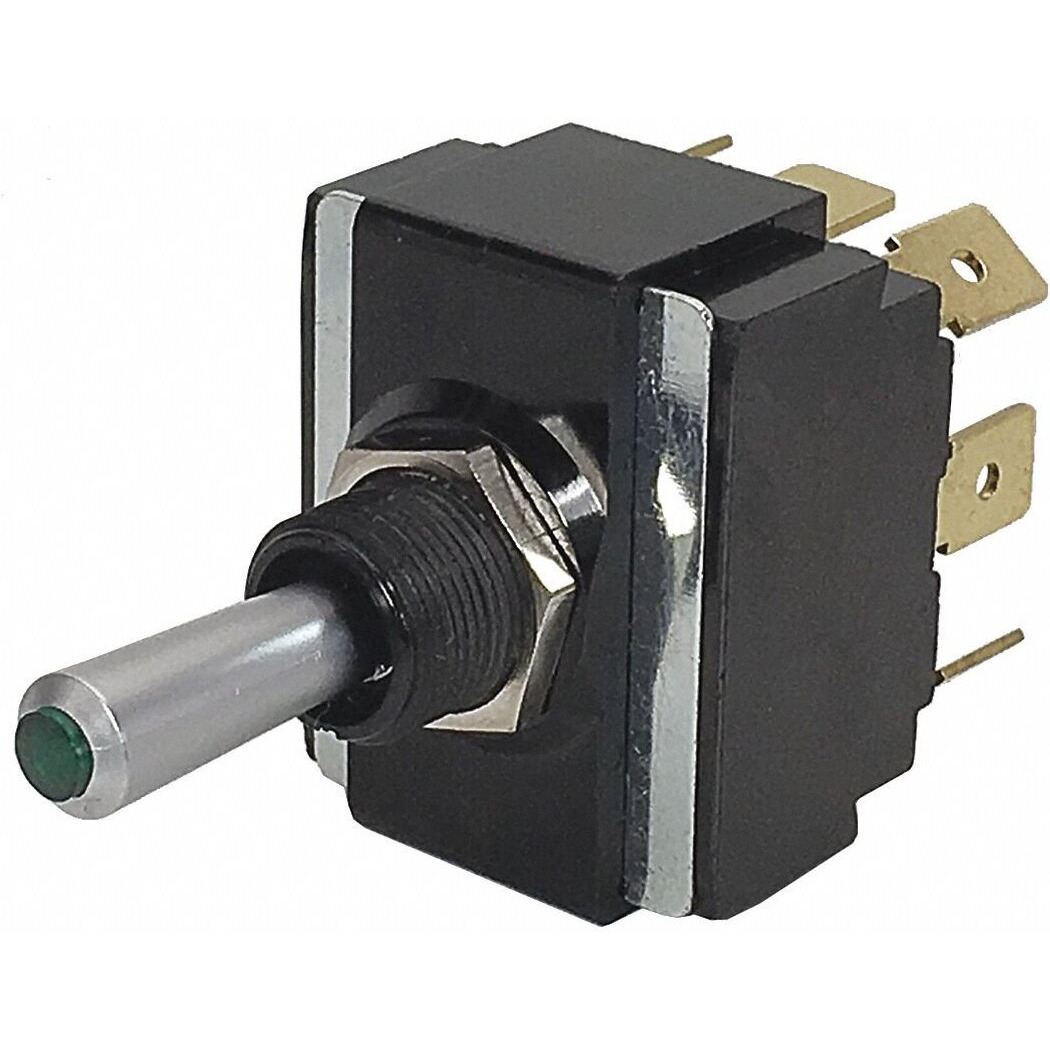 Toggle Switch  Number Of Connections 8  Switch Function On/Off/On  20A @ 12V Ac Contact Rating