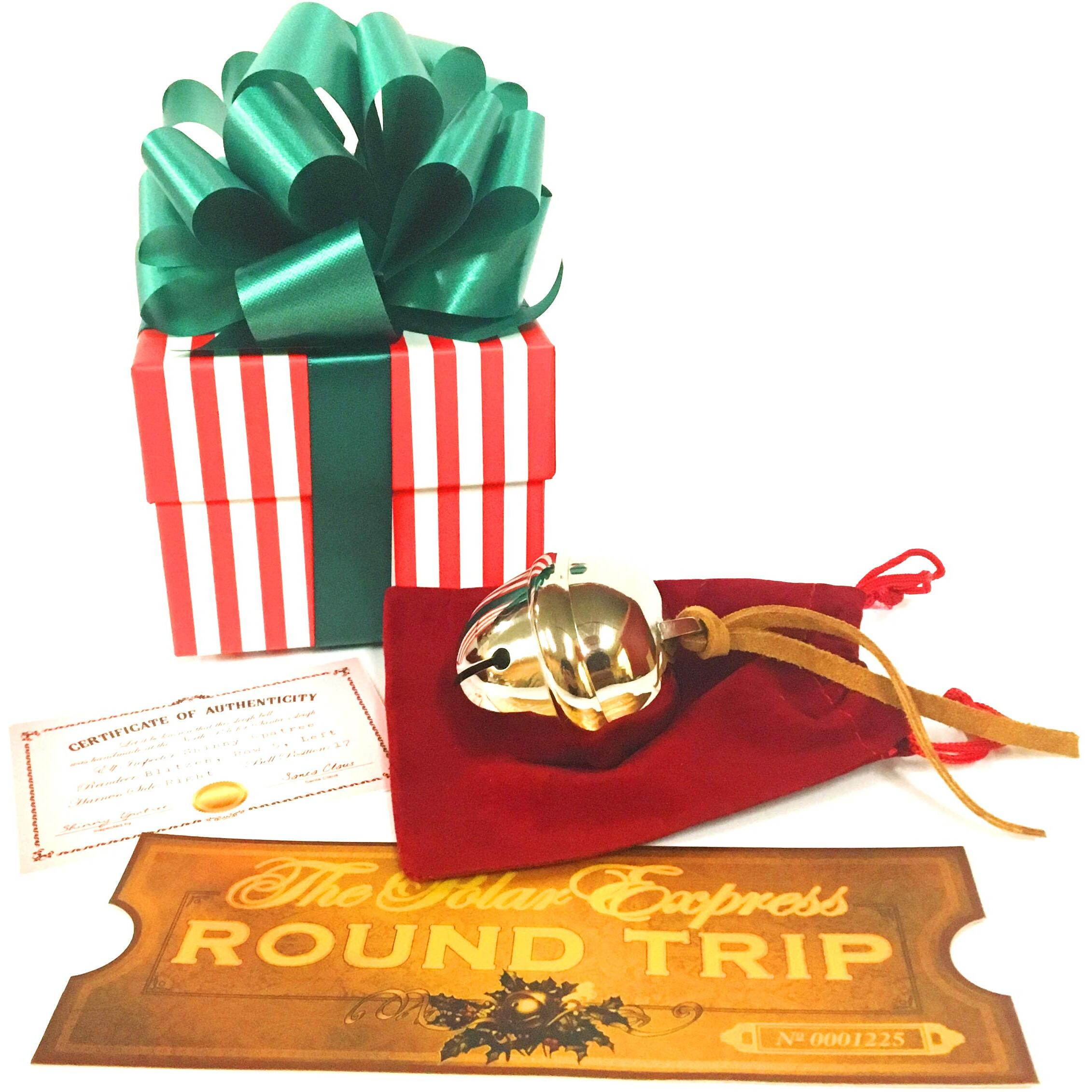 Lilydeal Polar Express Sleigh Bell Gift Set With Round Trip Ticket (1)
