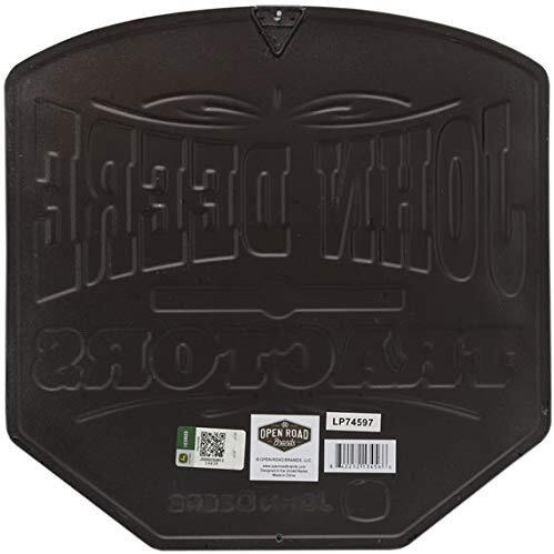 John Deere Tractors Embossed Metal Sign - Vintage John Deere Sign For Garage Or Man Cave