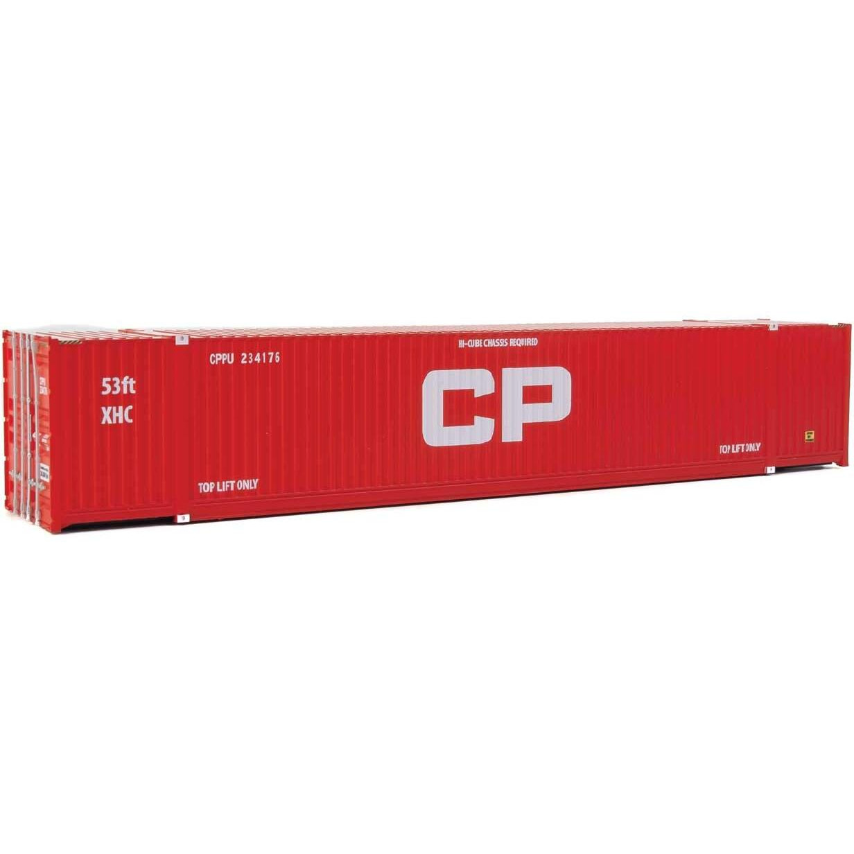 Walthers Ho Scale 53' Singamas Container Canadian Pacific/Cp Rail Red/Large Logo