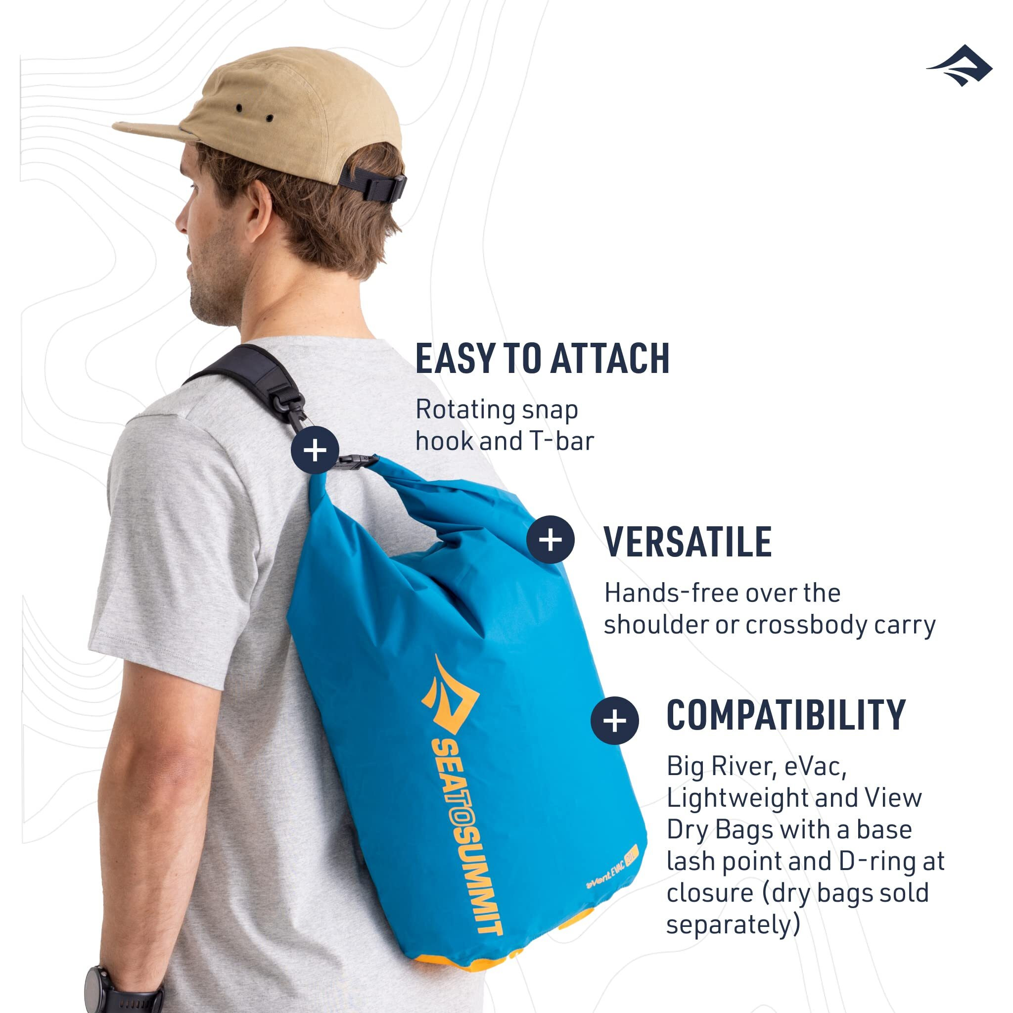 Sea To Summit Dry Bag Sling Carrying Strap For Sea To Summit Dry Bags