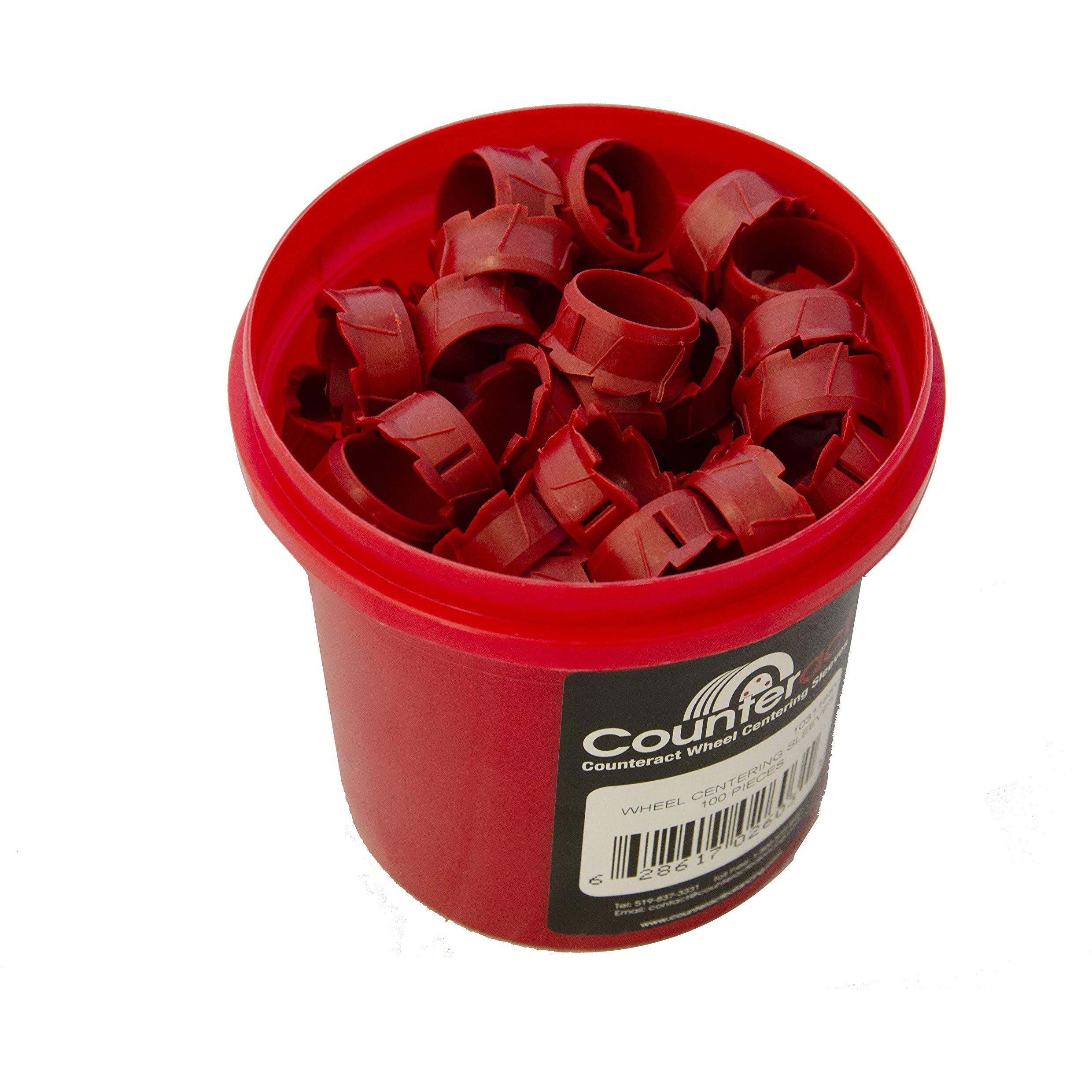 Counteract Wheel Centering Sleeves (100Pk  22Mm)