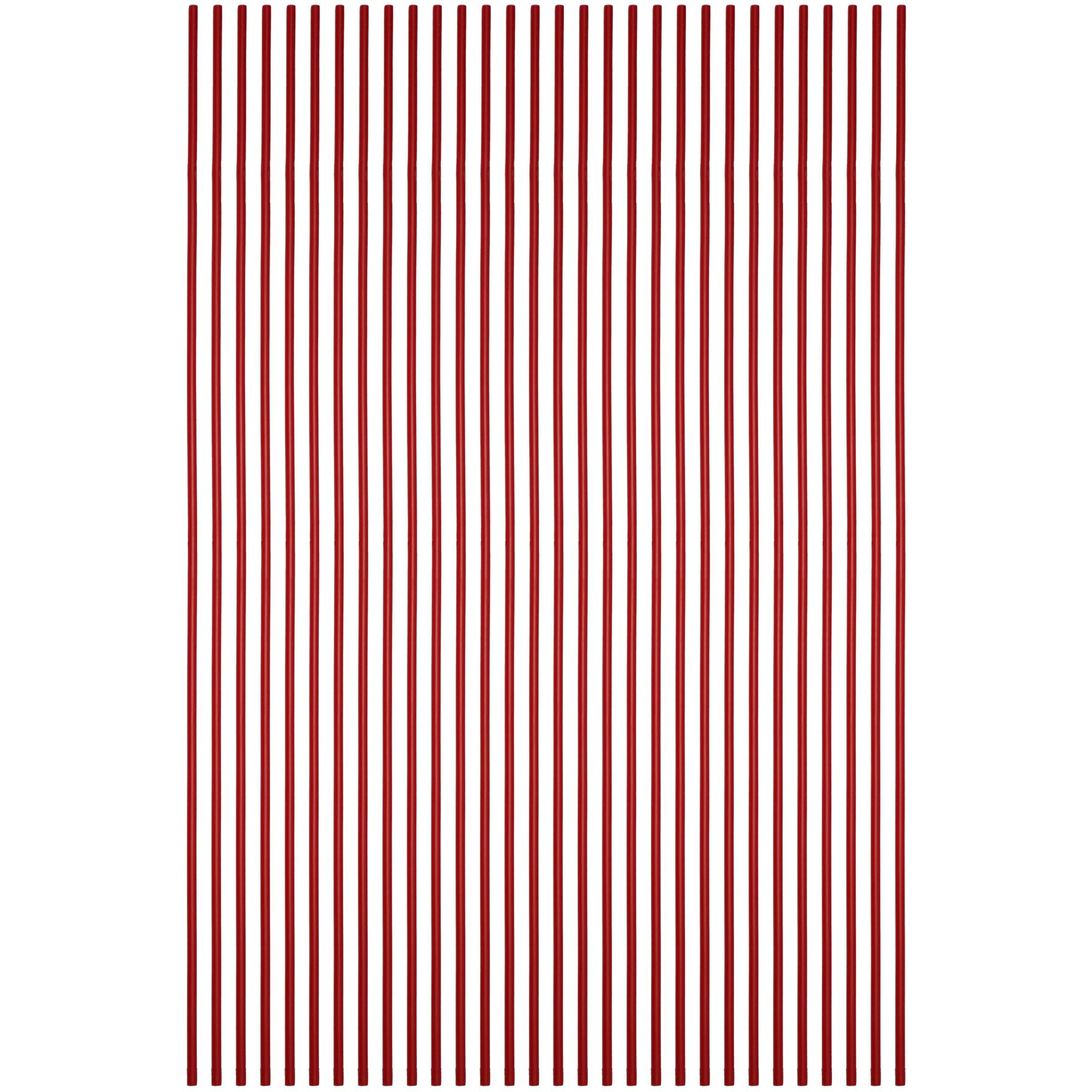 Red Low Density Polyethylene (Ldpe) Plastic Welding Rods  1/8"" Diameter  30 Ft. For Kayaks  Canoes  Dirt Bikes  Atvs