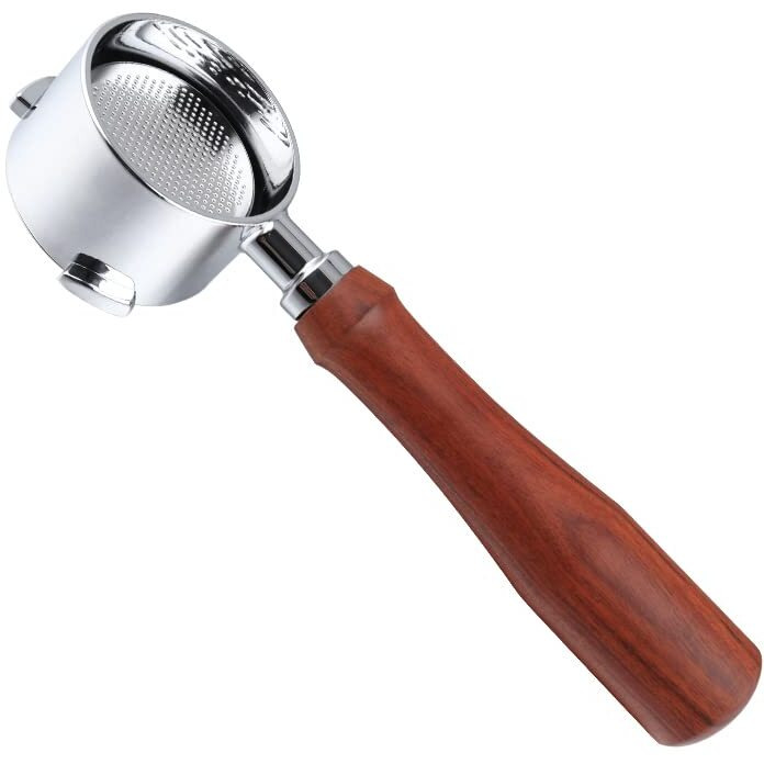 51Mm Bottomless Portafilter 3 Ears Compatible With Mr.Coffee Espresso And Cappuccino Machine/Casabrews 3700 Series And Cm5418  With Stainless Steel Double Shot Capacity Cup Filter Basket