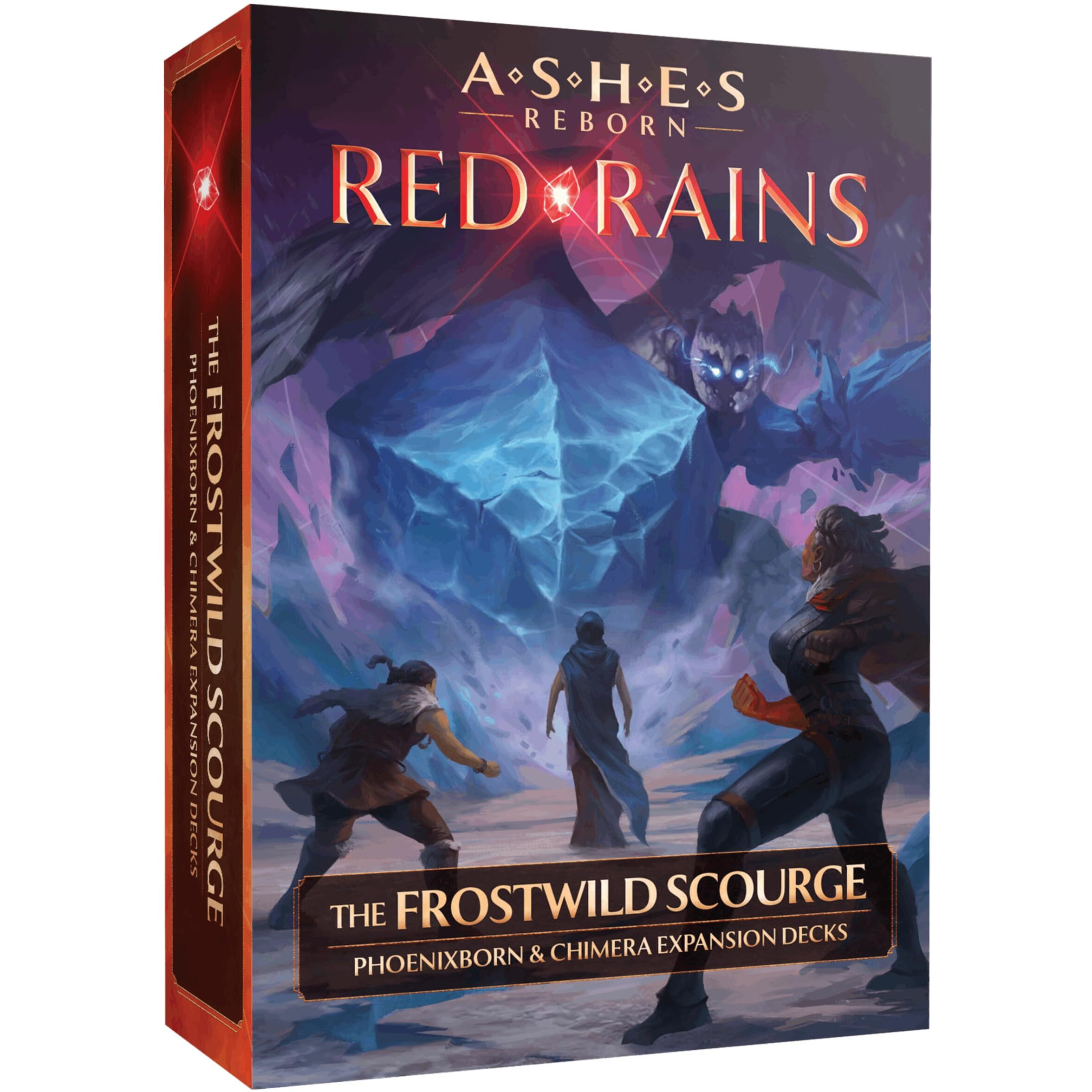 Ashes Reborn Red Rains - The Frostwild Scourge By Plaid Hat Games  Strategy Board Game