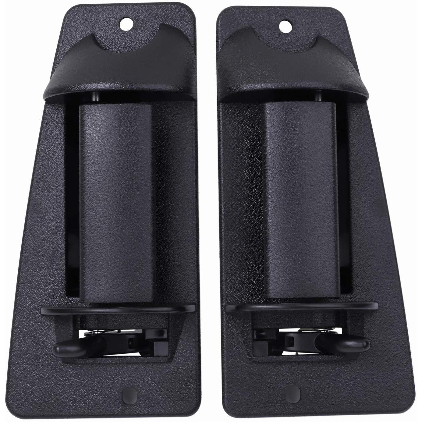 Lcwrgs Extended Cab Door Handle Exterior Rear Driver & Passenger Side Replacement For Chevy Silverado & Gmc Sierra 1999 2000 2001 2002 2003 2004 2005 2006 2007  15758172 15758171