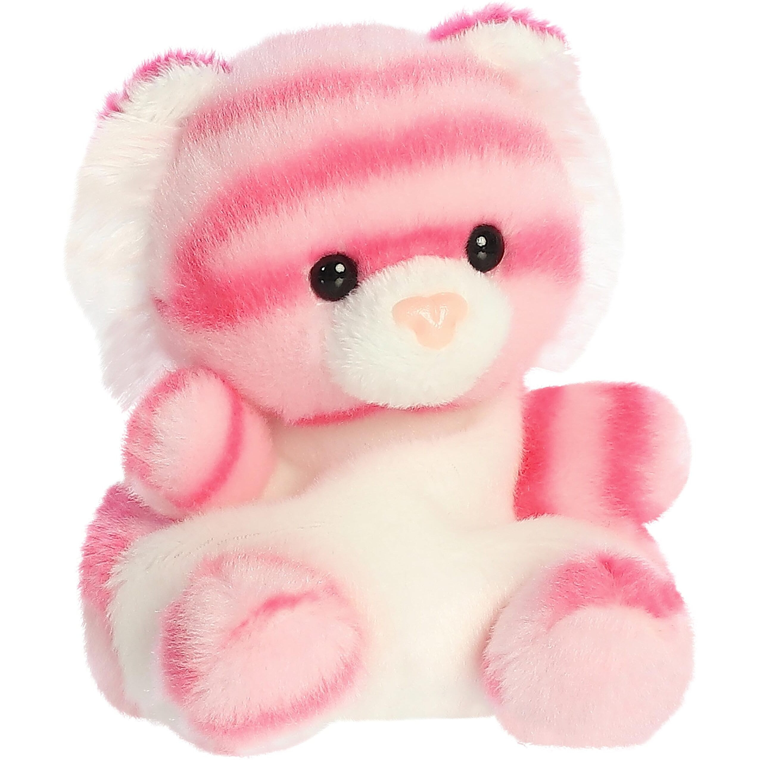 Aurora Adorable Palm Pals Ros Pink Tiger Stuffed Animal - Pocket-Sized Play - Collectable Fun - Pink 5 Inches