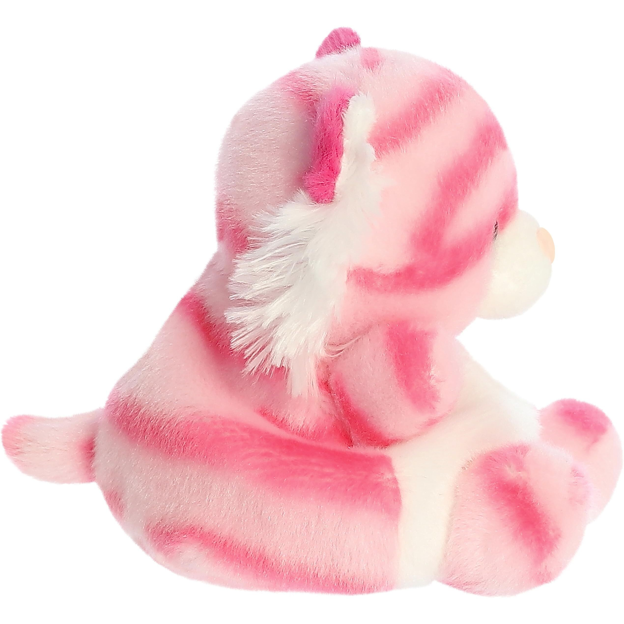 Aurora Adorable Palm Pals Ros Pink Tiger Stuffed Animal - Pocket-Sized Play - Collectable Fun - Pink 5 Inches