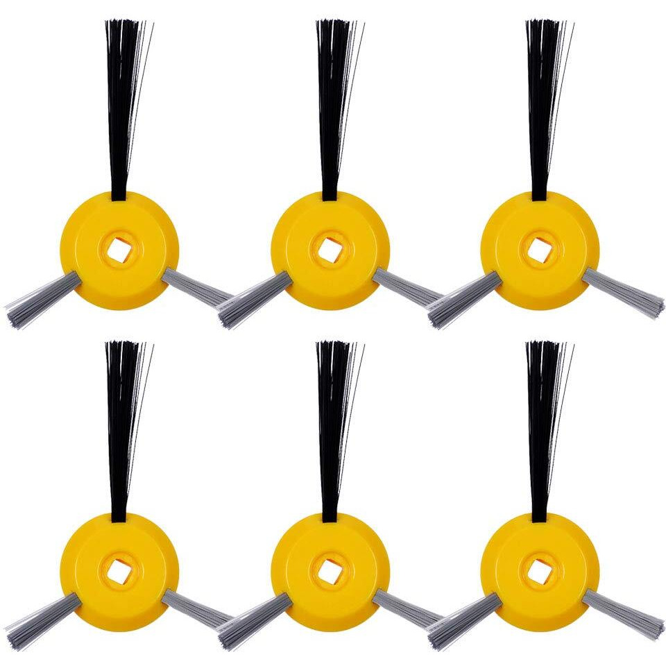 Keepow 6 Pack Side Brushes Replacement Parts For Shark Ion Robot R85 Rv750 Rv720 S87 Rv850 Rv851Wv Vacuum