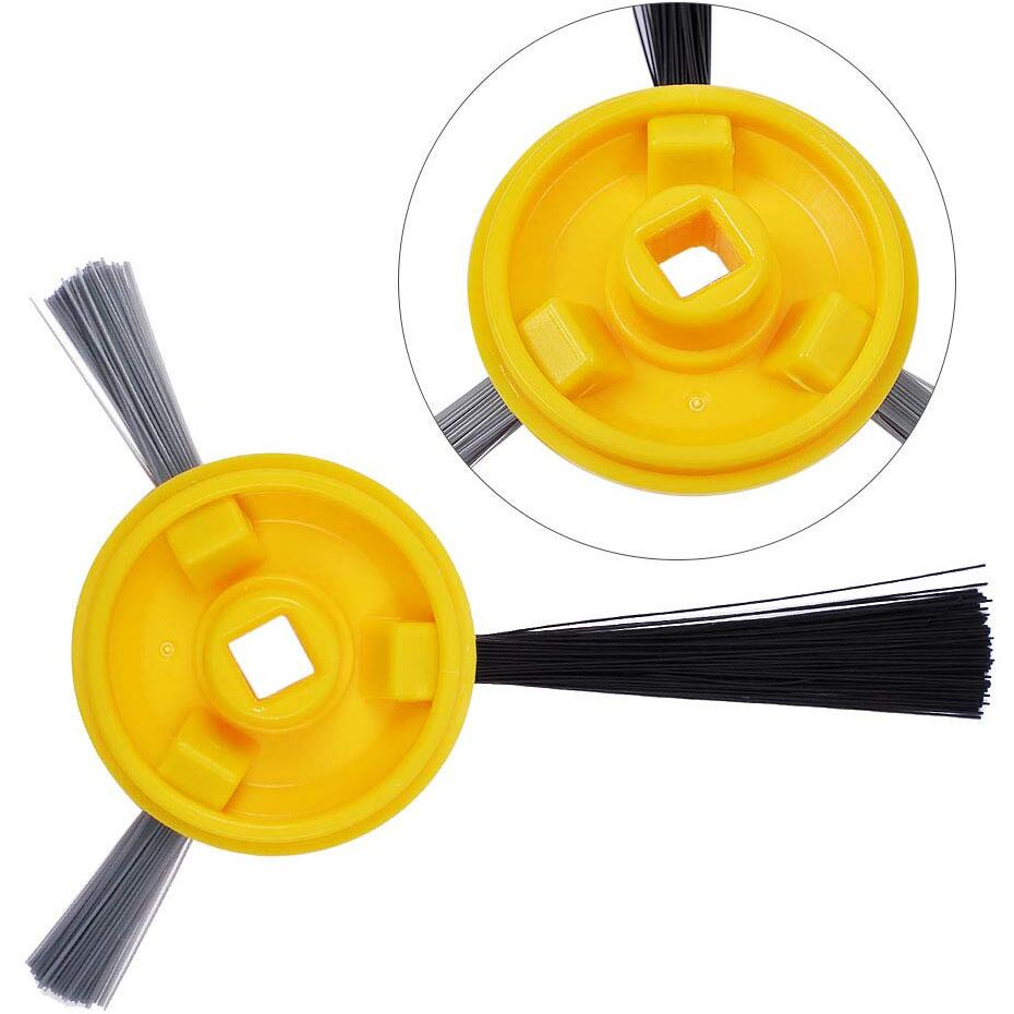 Keepow 6 Pack Side Brushes Replacement Parts For Shark Ion Robot R85 Rv750 Rv720 S87 Rv850 Rv851Wv Vacuum