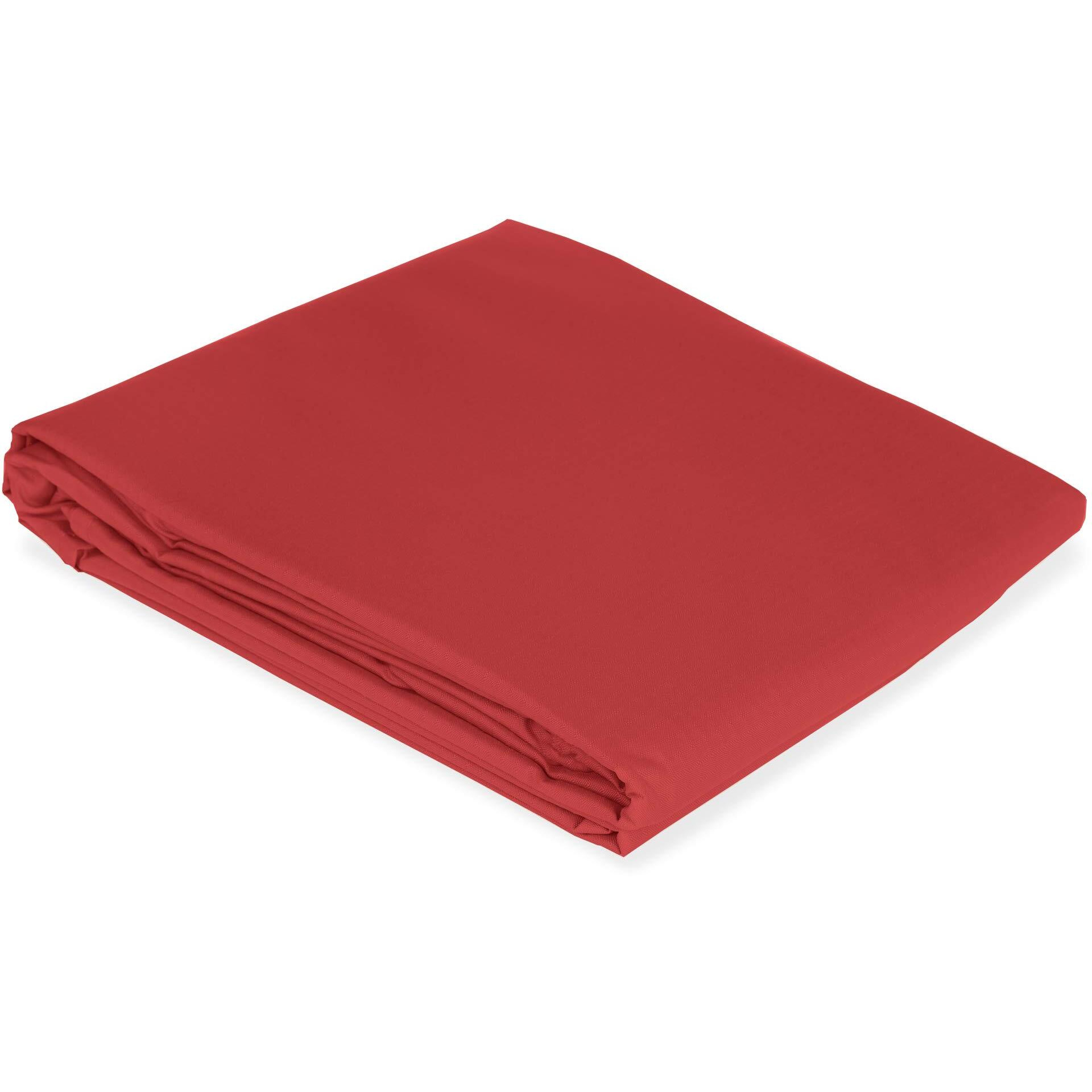 Garden Winds Replacement Canopy Top Cover For The Lowe's Offset Yjaf-819R Umbrella - Riplock 350 - Cinnabar