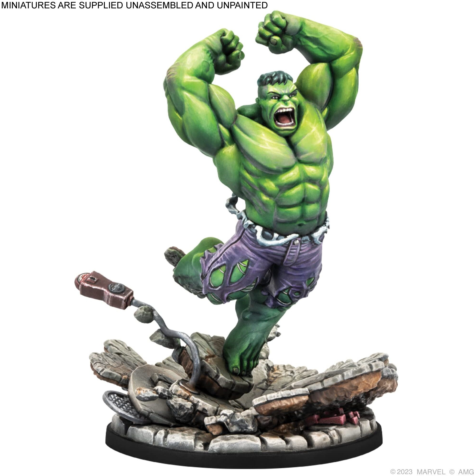 Atomic Mass Games Marvel Crisis Protocol The Immortal Hulk Character Pack Miniatures Battle Game Strategy Game For Adults Ages 14+ 2 Players Average Playtime 90 Minutes Made