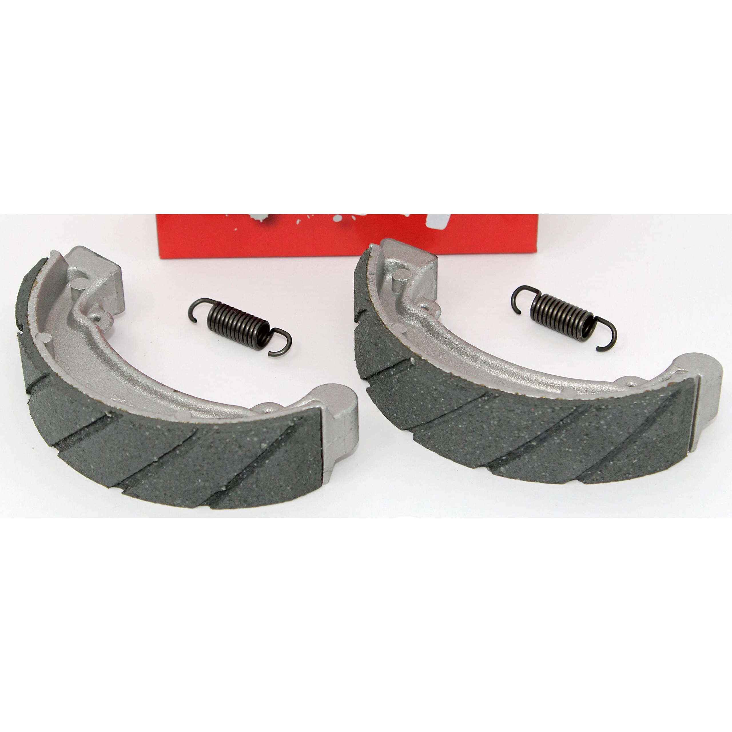 Quality Water Grooved Rear Brake Shoes & Springs For The 1978-1985 Honda Atc 70 Three-Wheel Atvs