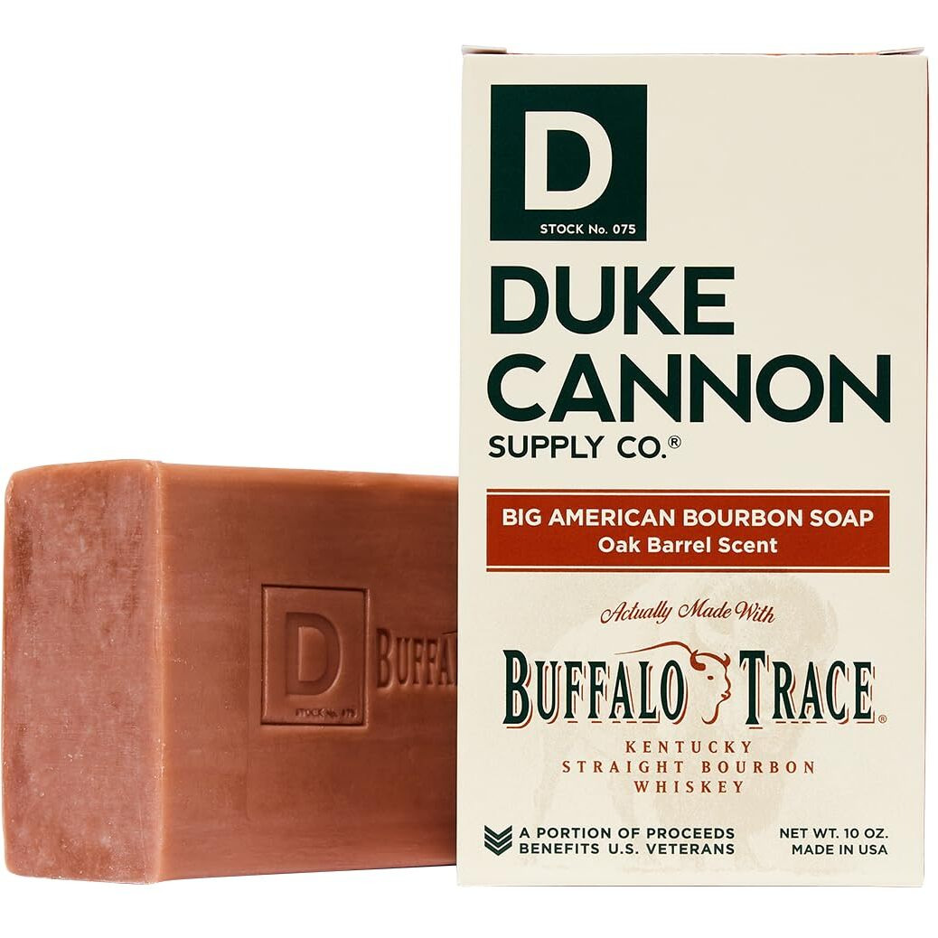 Duke Cannon Supply Co. Big Brick Of Soap - Superior Grade  Extra Large Men's Bar Soap With Masculine Scents  Body Soap  All Skin Types  10 Oz