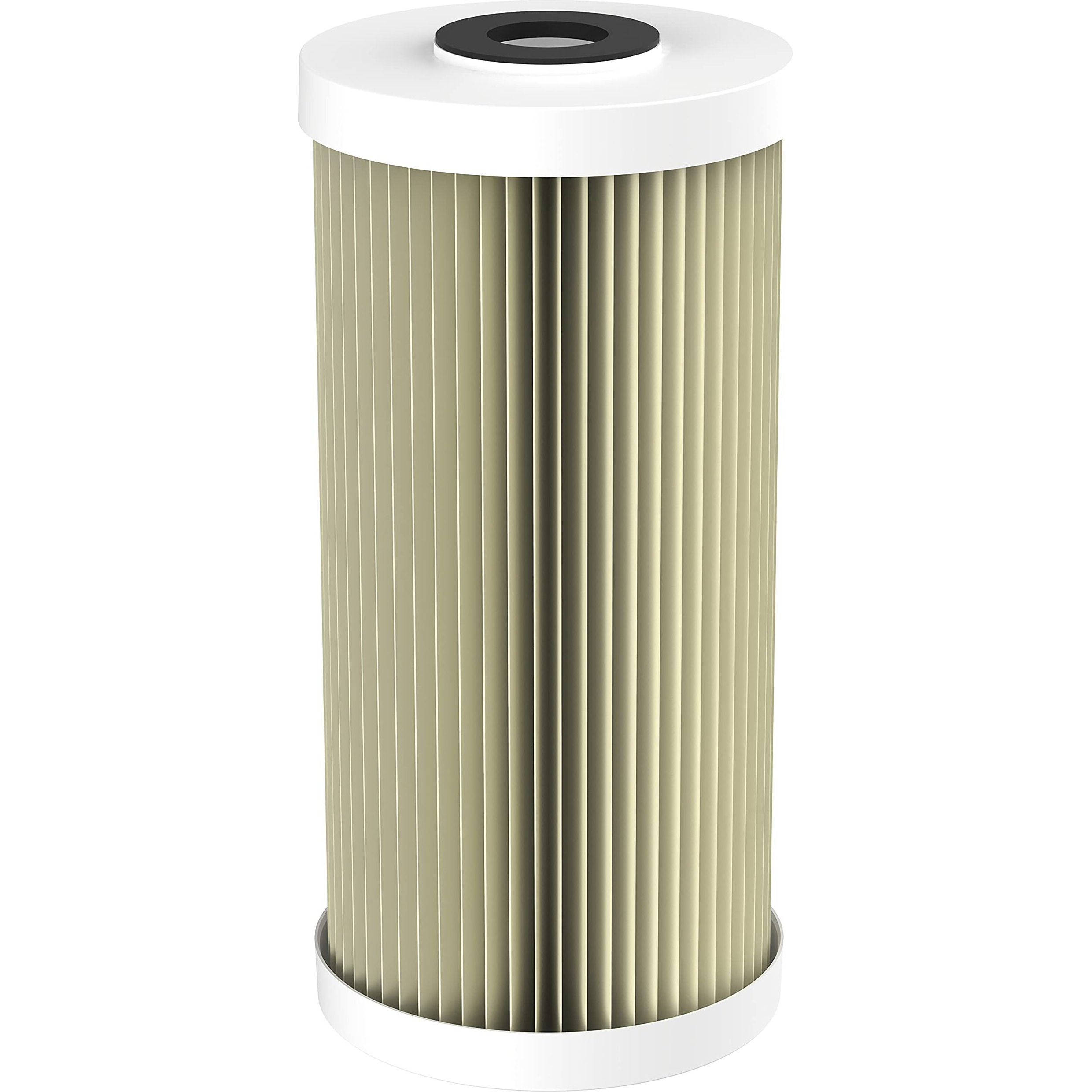 Pentair Pentek Ecp5-Bb Big Blue Sediment Water Filter  10-Inch  Whole House Heavy Duty Pleated Cellulose Polyester Replacement Cartridge  10"" X 4.5""  White End-Cap  5 Micron  Pack Of 8