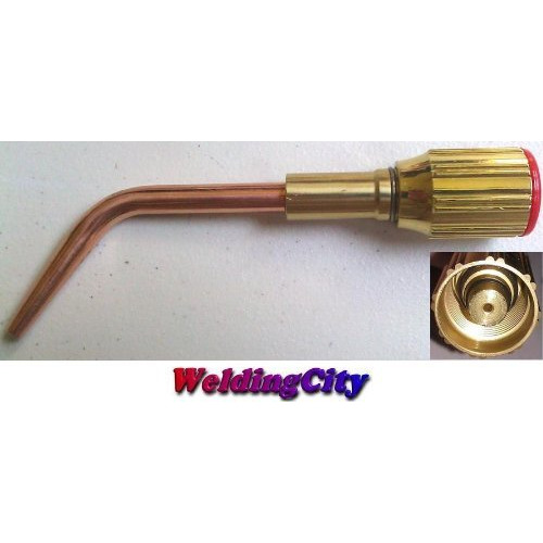 Weldingcity Acetylene Welding And Brazing Nozzle Tip 23-A-90 Size 2 With E-43 Mixer For Harris Hand Torches