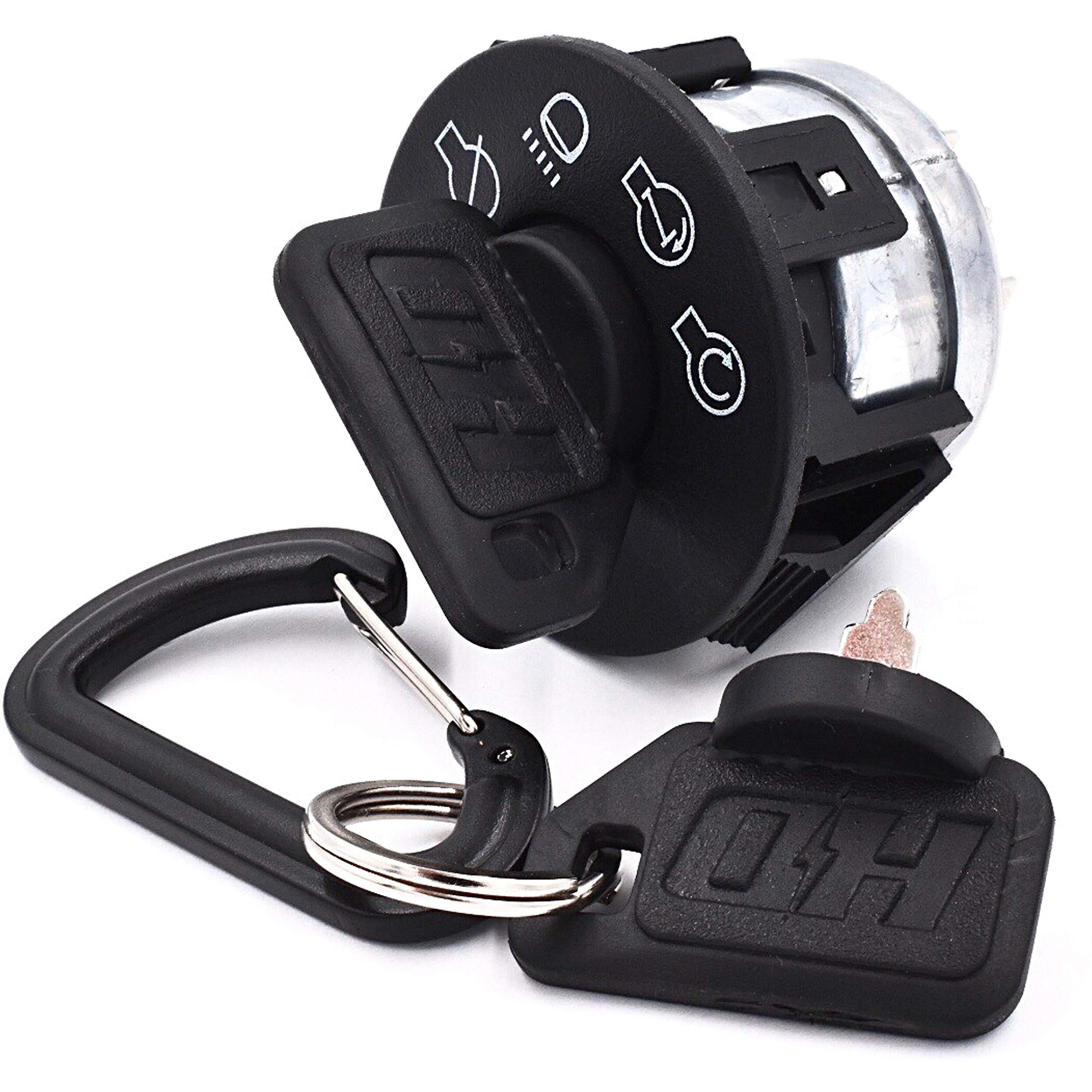 Hd Switch Ignition Switch Replaces Gravely Ariens 01588300 15883 For Zt Xl Mini Zt Zoom 34 42 50 1434 1534 1540 1634 1640 1740 1744 1840 1842 1844 1944 2040 2044 2048 Includes 2 Key & Free Carabiner