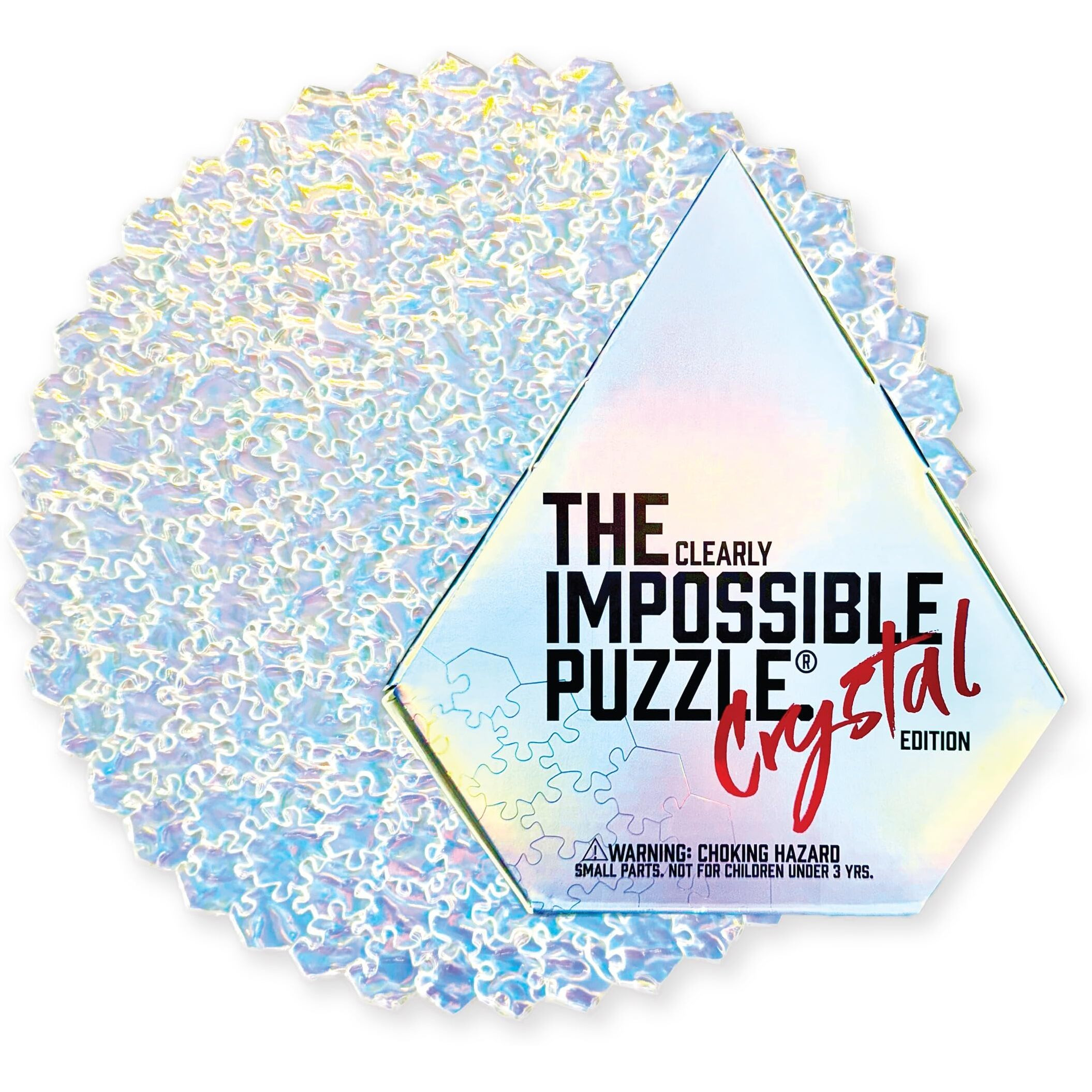 Cm Originals The Clearly Impossible Puzzle 100  200  500  1000 Pieces Hard Puzzle For Adults Cool Difficult Puzzles Clear Hardest Puzzle - Difficult Funny Puzzle For Adults (Crystal Edition)