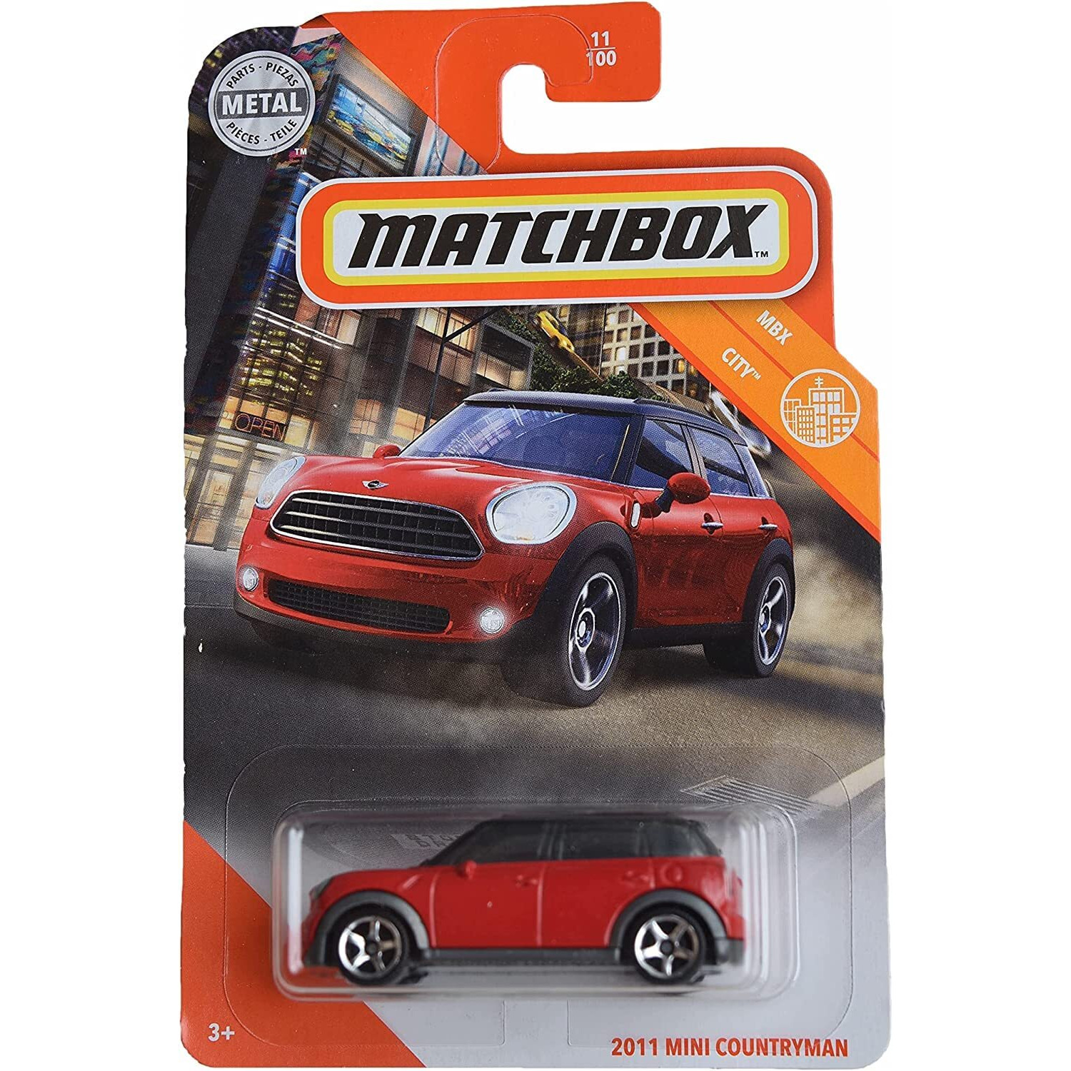 Matchbox 2011 Mini Countryman  [Red] City 11/100