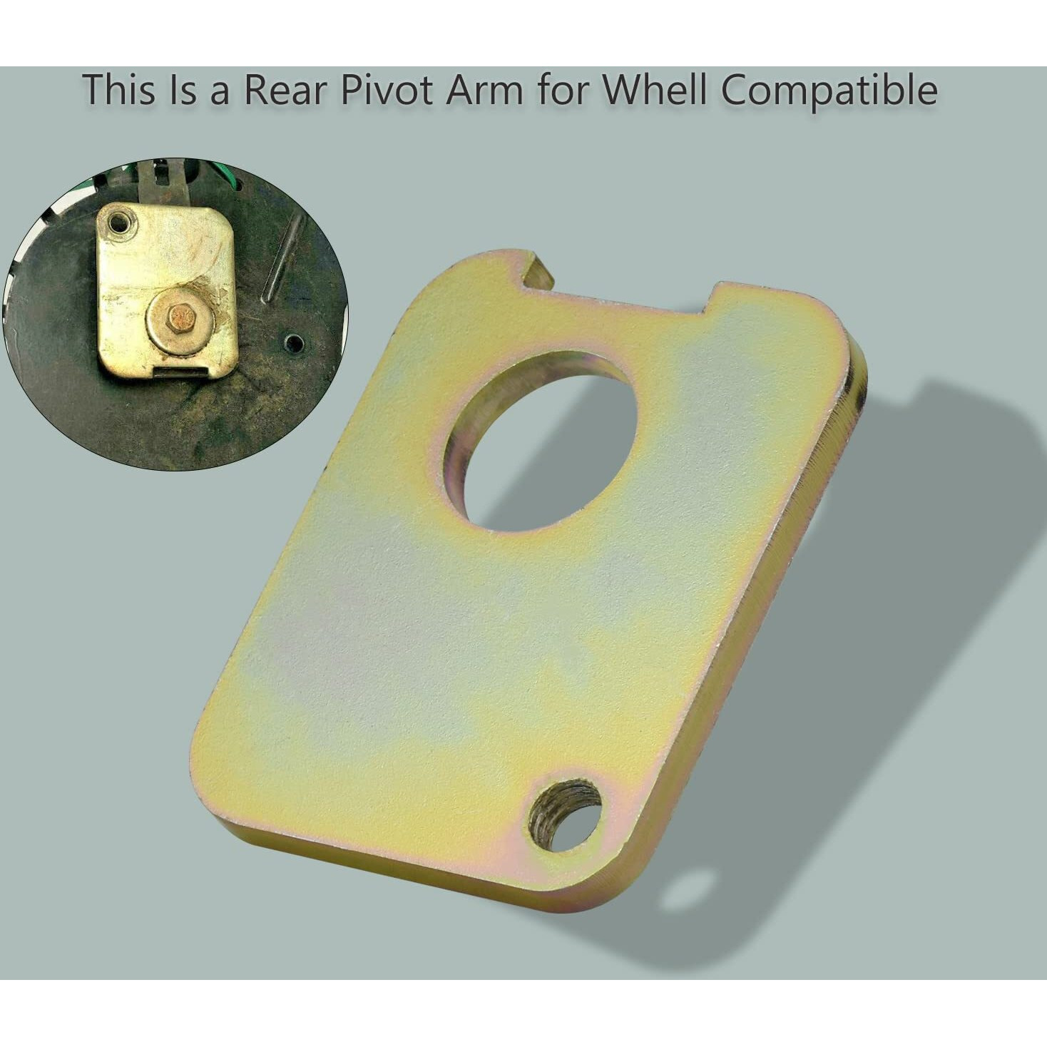 105-1820 12  Wheel Left Hand Rear Pivot Arm  For Lawn-Boy Ecycler Deck Rear Pivot Arm  Compatible With Toro Lawnmowers 20012  20016 And 20019.