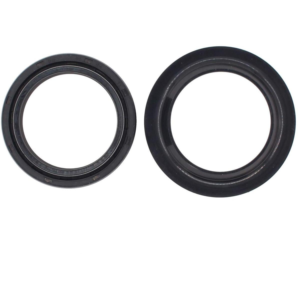 Motoku Set Of Fork Oil Seal & Dust Seal Wiper Kit For F650Gs Electra Glide Electra Heritage Softail Tour Cb500X