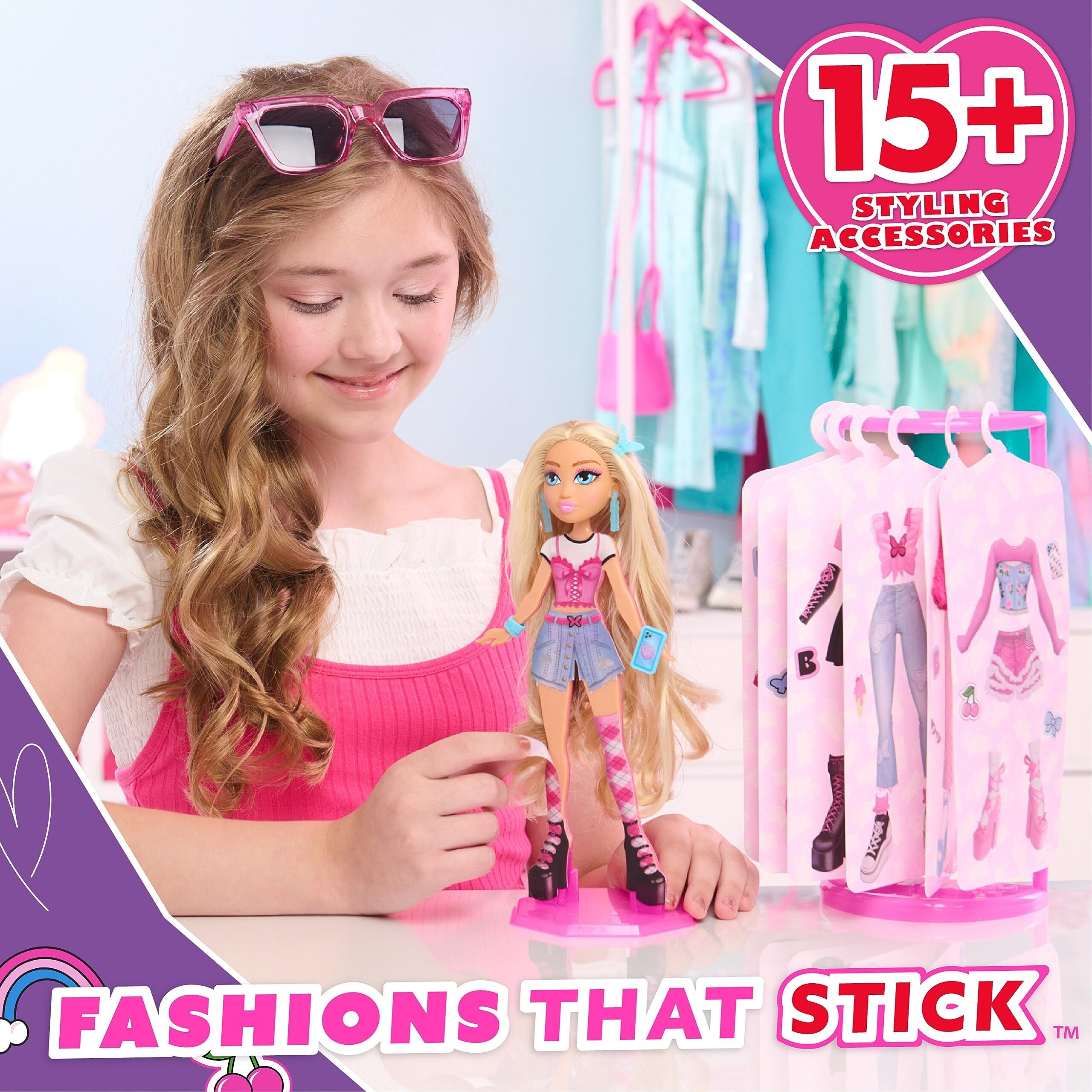 Just Play Style Bae Dylan 10-Inch Fashion Doll And Accessories  28-Pieces  Kids Toys For Ages 4 Up