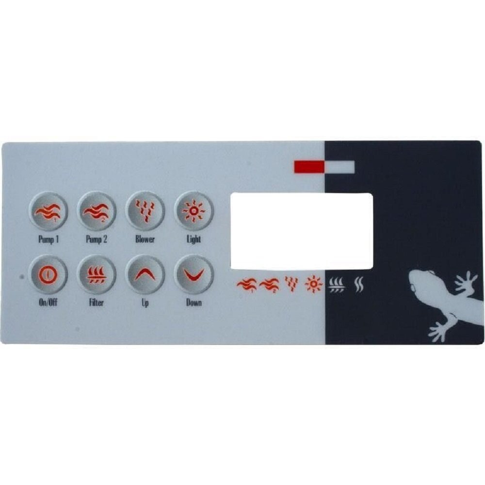 Gecko Alliance Overlay K-8 8 Button