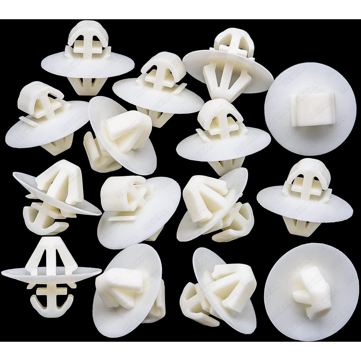 Rexka 15Pcs Sprinter W906 Side Body Panel Molding Door Panel Trim Clip For Mercedes Benz 2500 3500 0029918570 & Vw 2E1867289C