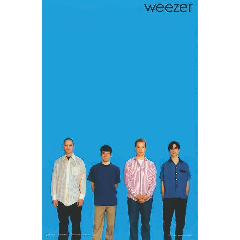 Weezer - Blue - Mini Poster - Officially Licensed - Laminated - 11.5"" X 17.5""