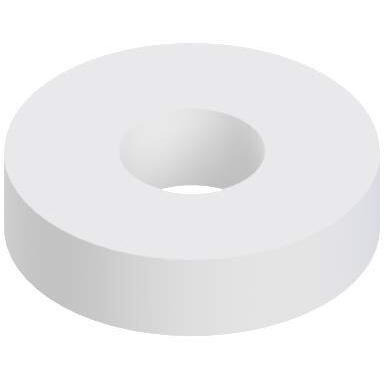 Robosource Nylon Spacer 1/8Inches Thick  1/2Inches Od 0.194Inches Id  50 Pack For Vex Robotics