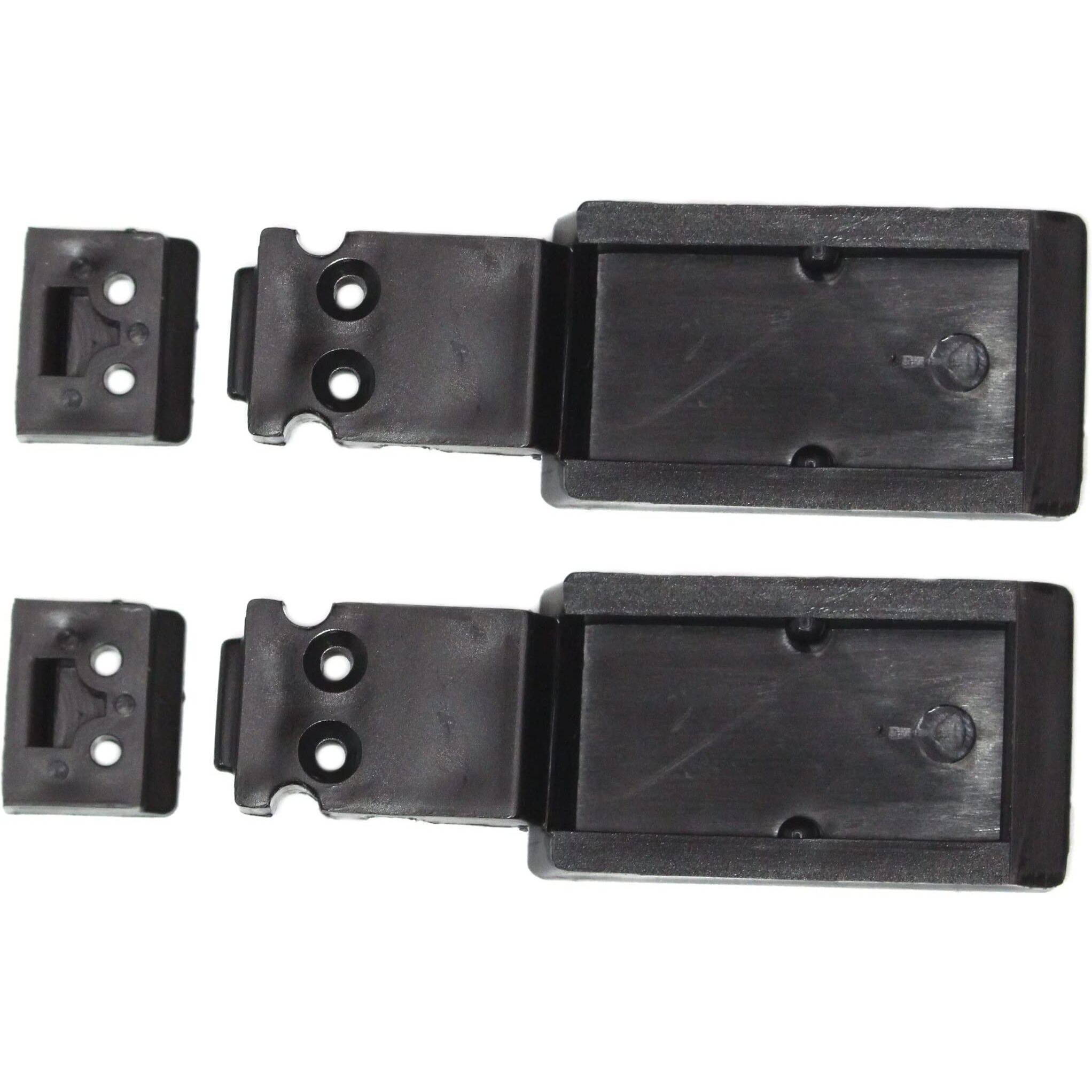 Jsp Manufacturing Aftermarket Rear Sliding Glass Window Lock Latch Replacement Compatible With Chevy Gmc Truck 88-98 (2Pack)
