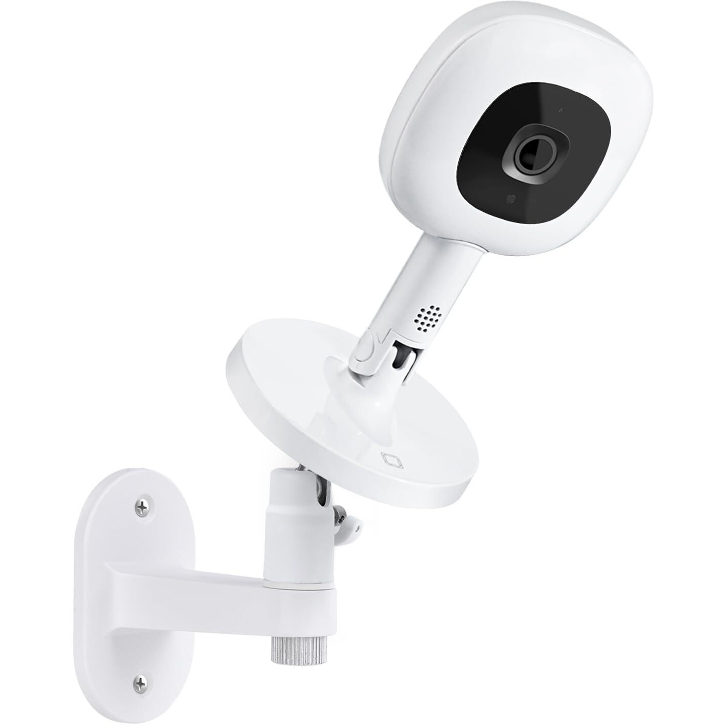 Adjustable Baby Monitor Wall Mount Compatible With Nanit Pro Smart Baby Monitor & Flex Stand  Baby Camera Wall Mount With Perfect View Angle And Easy To Install