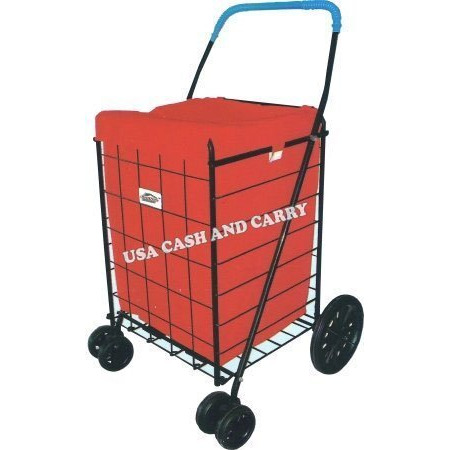Red Water Resistant Shopping Cart Liner (Liner Only) - Primetrendz Tm